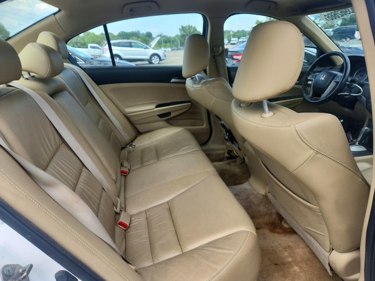 2011 Honda Accord Se White vin: 1HGCP2F69BA141048