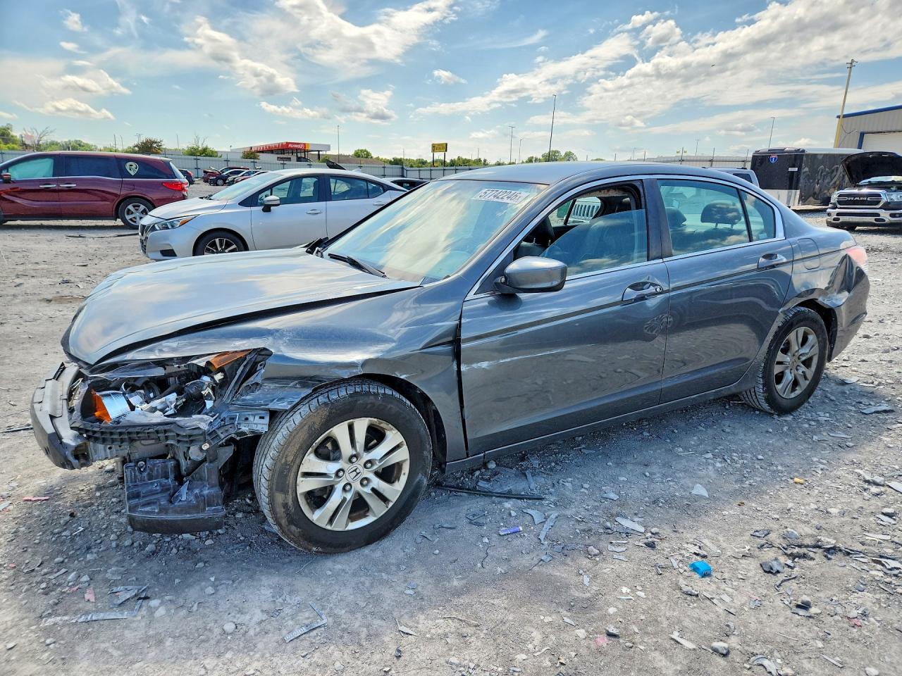 2011 Honda Accord Se Gray vin: 1HGCP2F69BA148789
