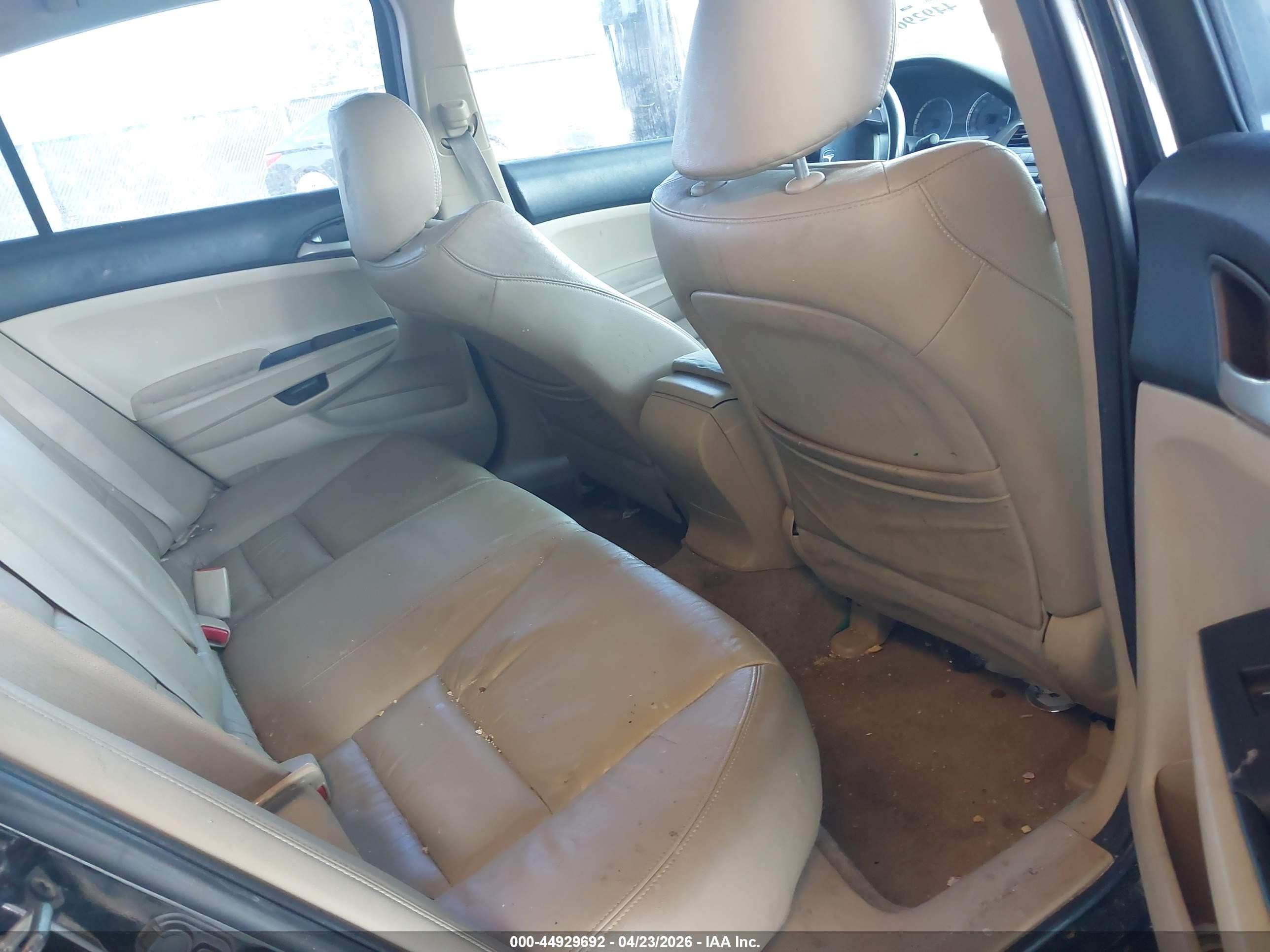 2012 Honda Accord 2.4 Se Black vin: 1HGCP2F69CA008971