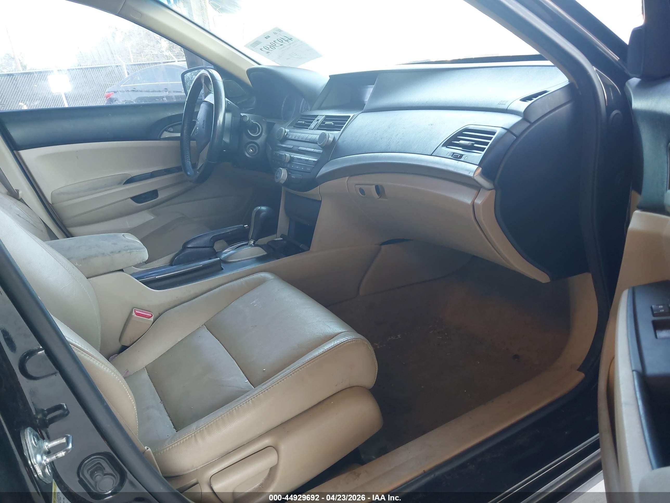 2012 Honda Accord 2.4 Se Black vin: 1HGCP2F69CA008971