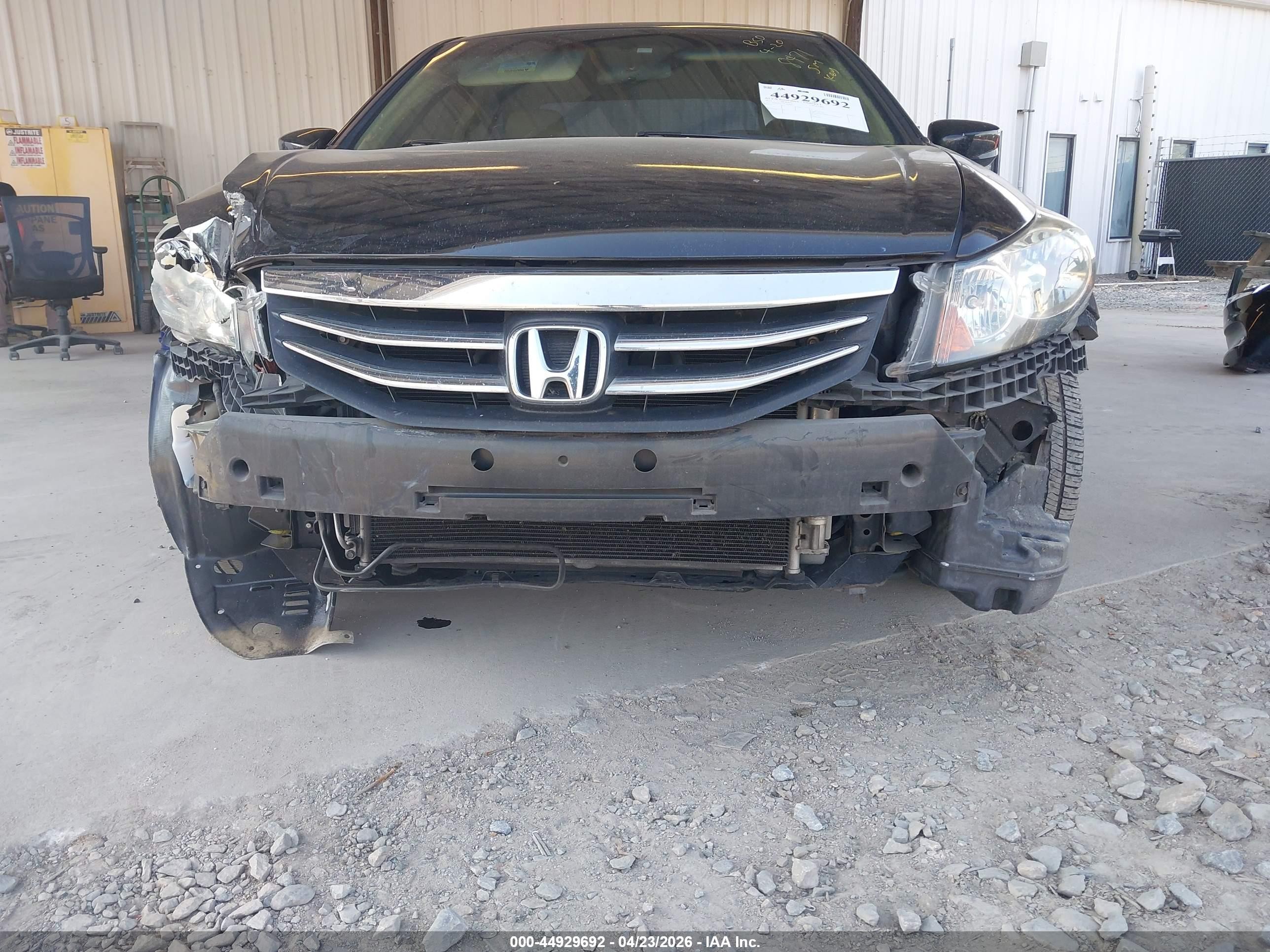 2012 Honda Accord 2.4 Se Black vin: 1HGCP2F69CA008971