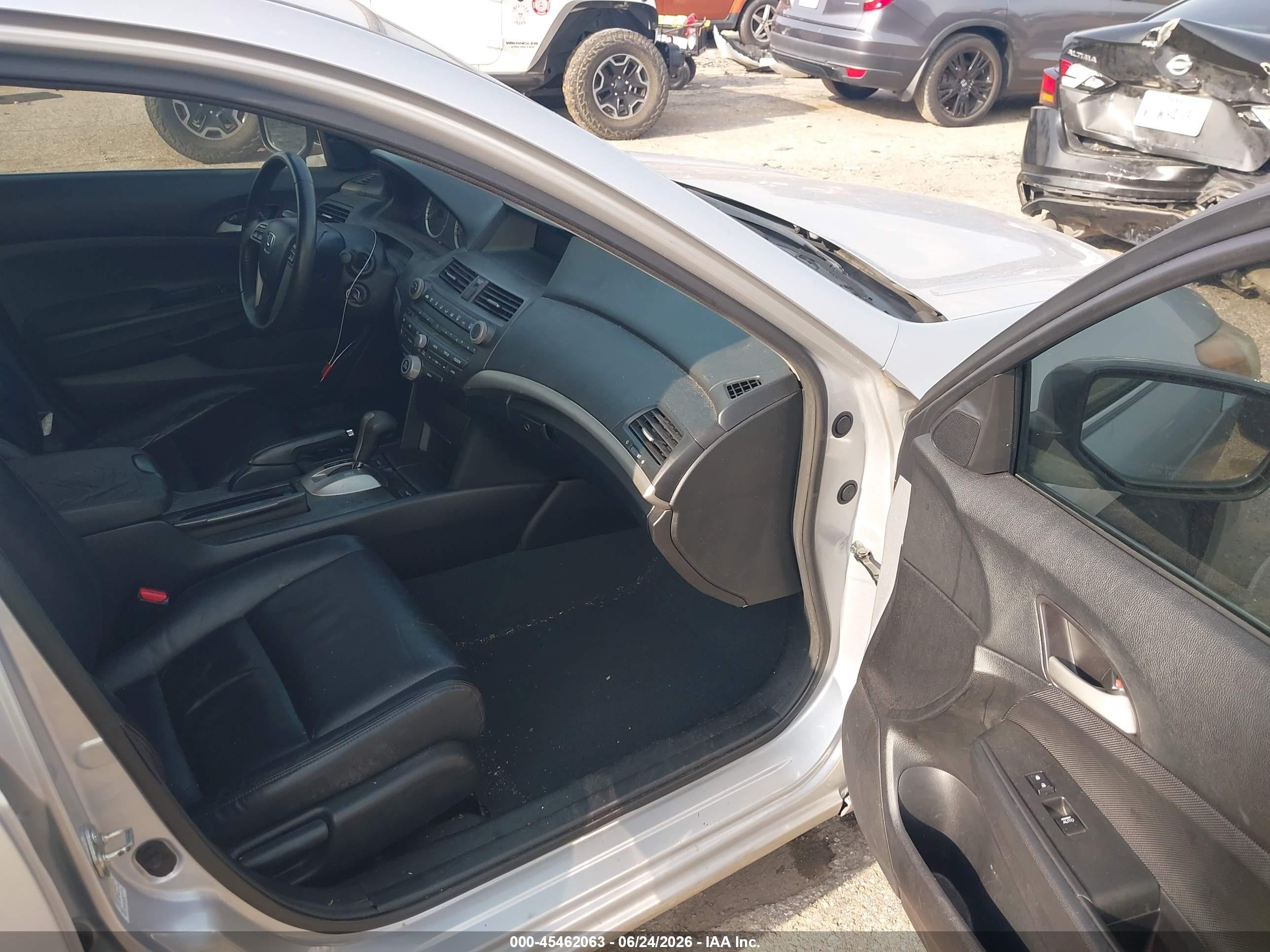 2012 Honda Accord 2.4 Se Silver vin: 1HGCP2F69CA026905