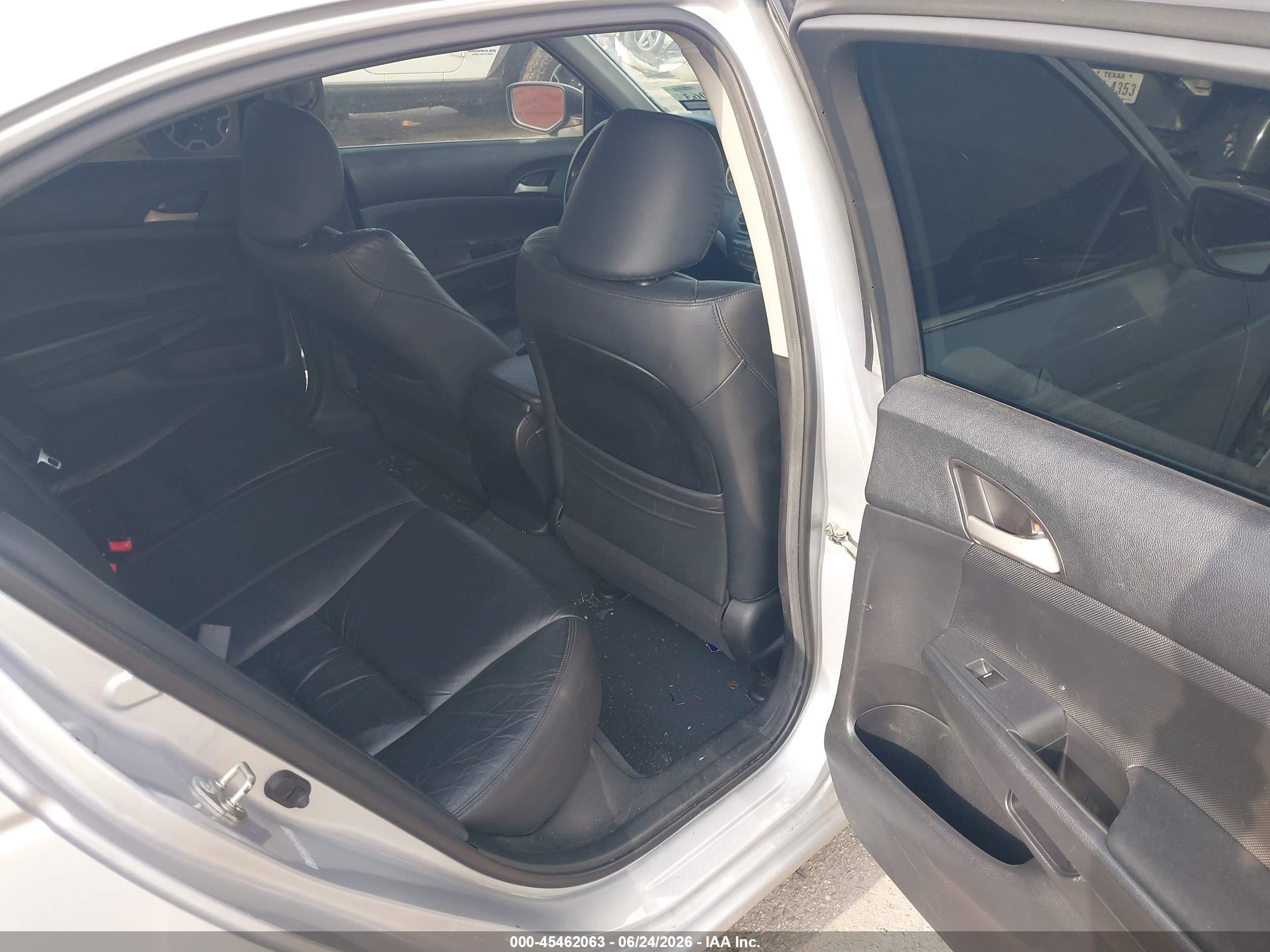 2012 Honda Accord 2.4 Se Silver vin: 1HGCP2F69CA026905