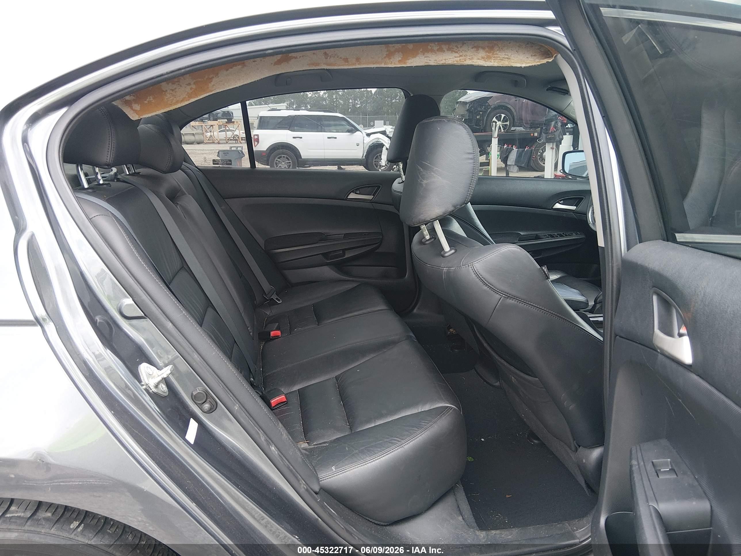 2012 Honda Accord 2.4 Se Серый vin: 1HGCP2F69CA034714