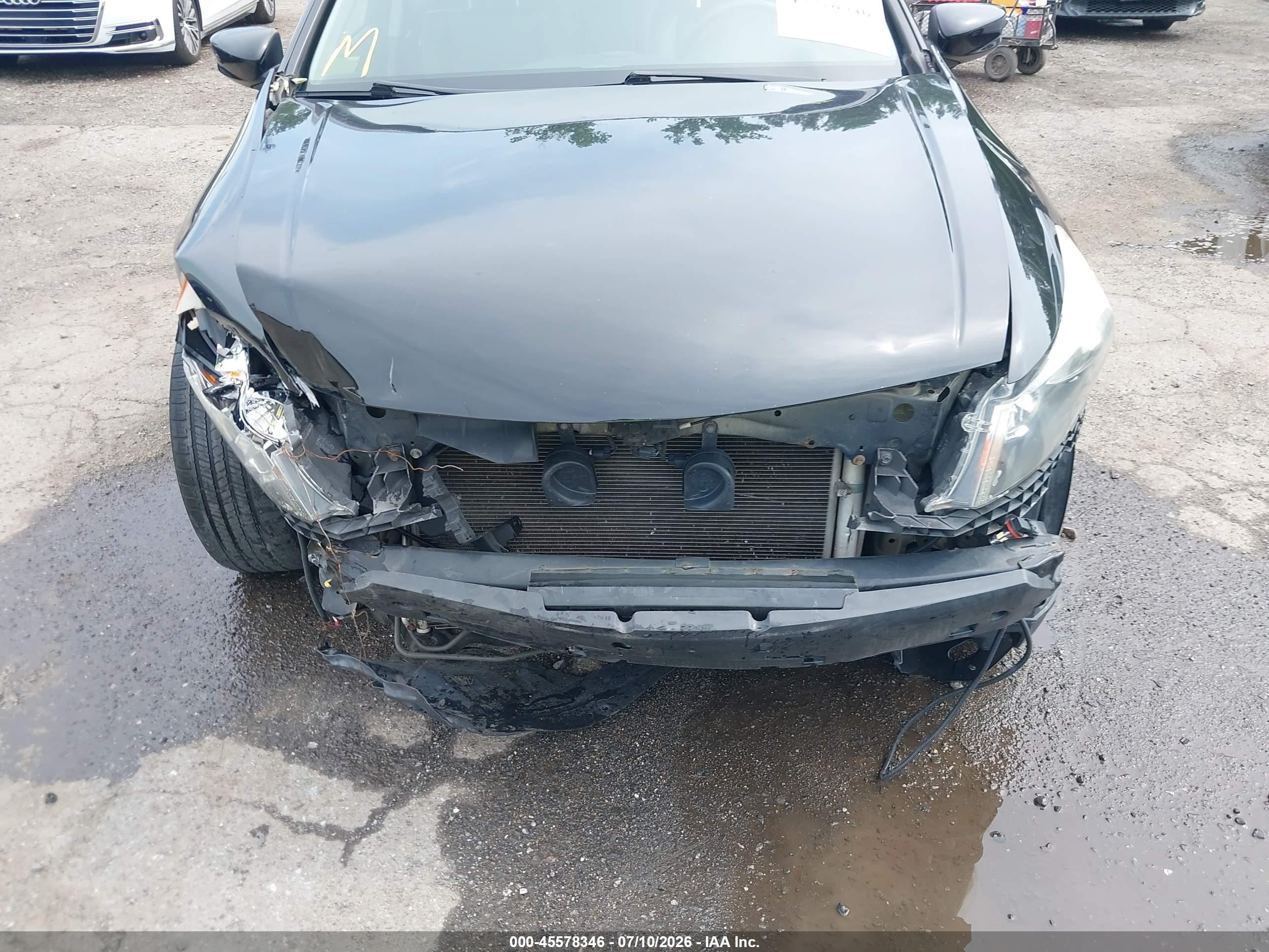 2012 Honda Accord 2.4 Se Black vin: 1HGCP2F69CA067003