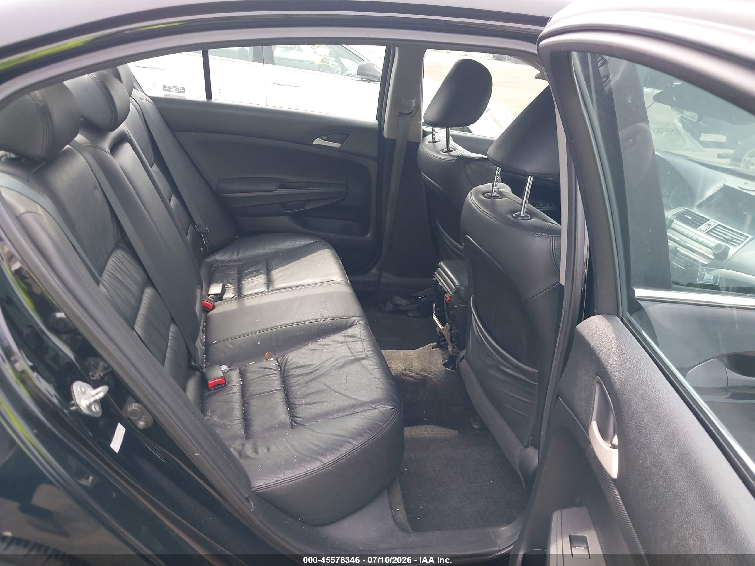 2012 Honda Accord 2.4 Se Black vin: 1HGCP2F69CA067003