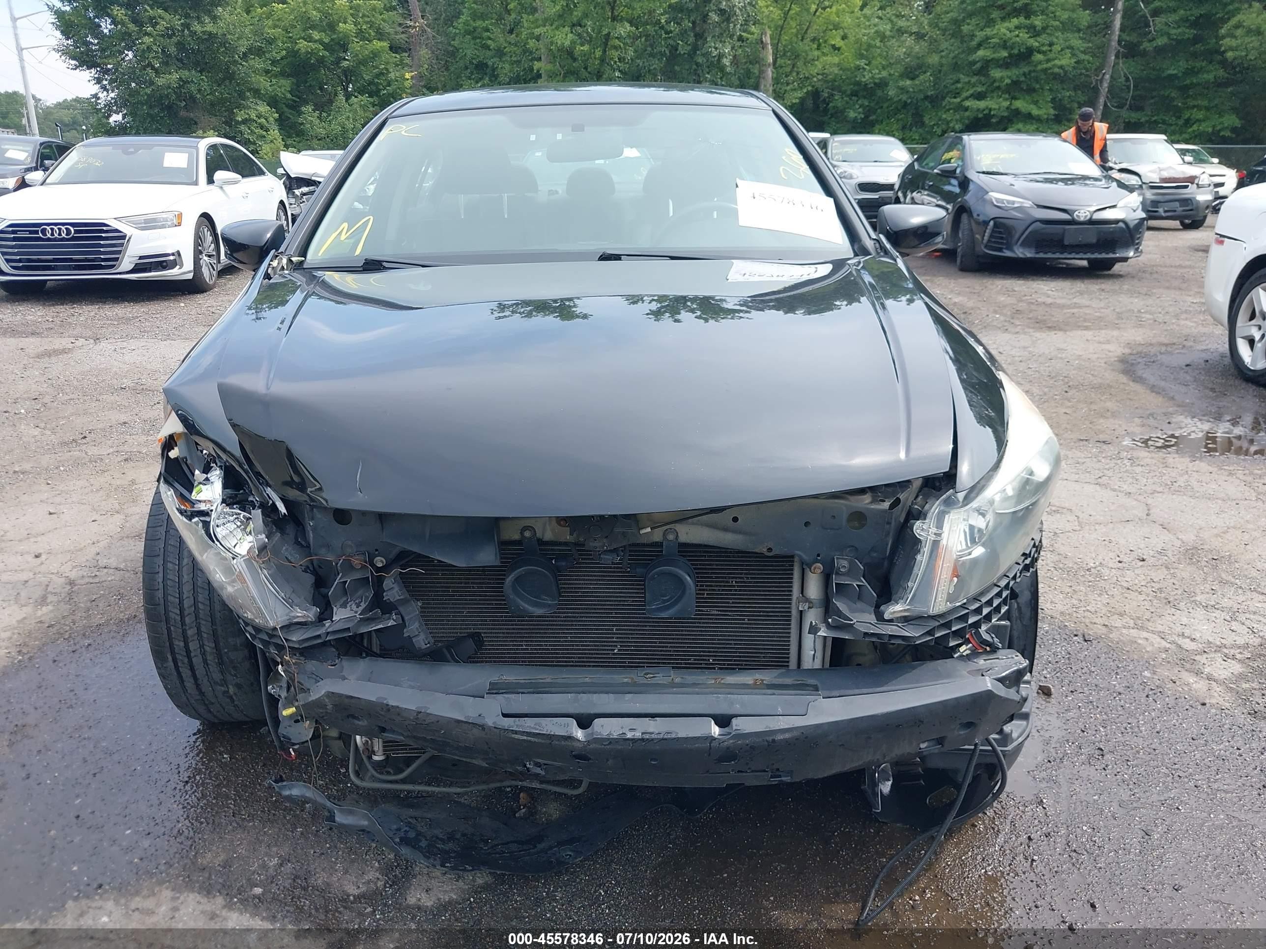 2012 Honda Accord 2.4 Se Black vin: 1HGCP2F69CA067003
