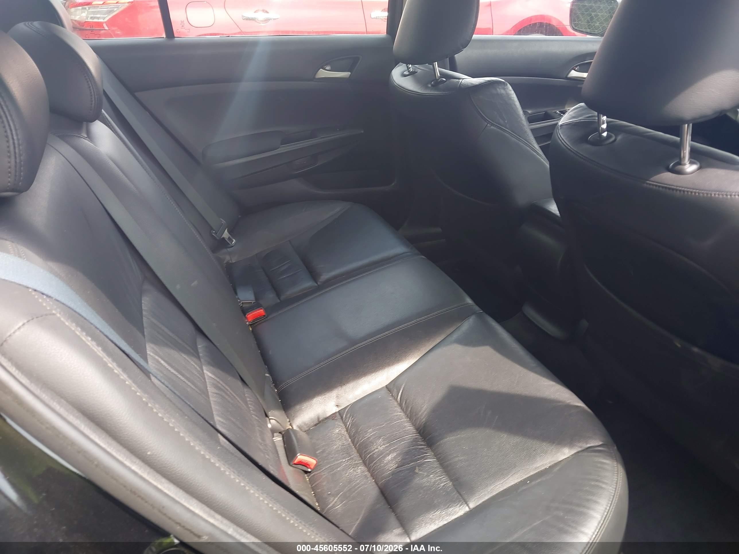 2012 Honda Accord 2.4 Se Black vin: 1HGCP2F69CA092094