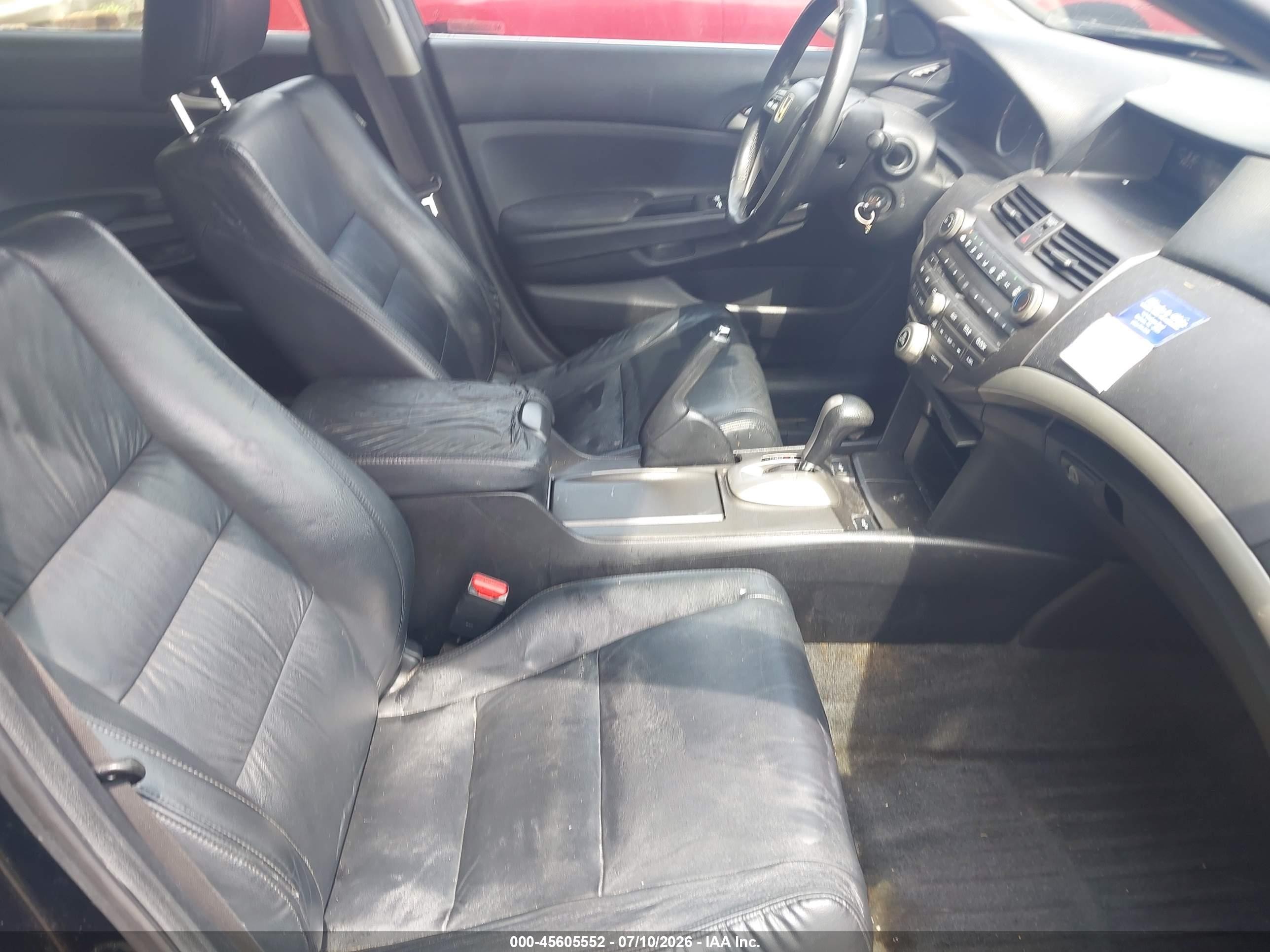 2012 Honda Accord 2.4 Se Black vin: 1HGCP2F69CA092094