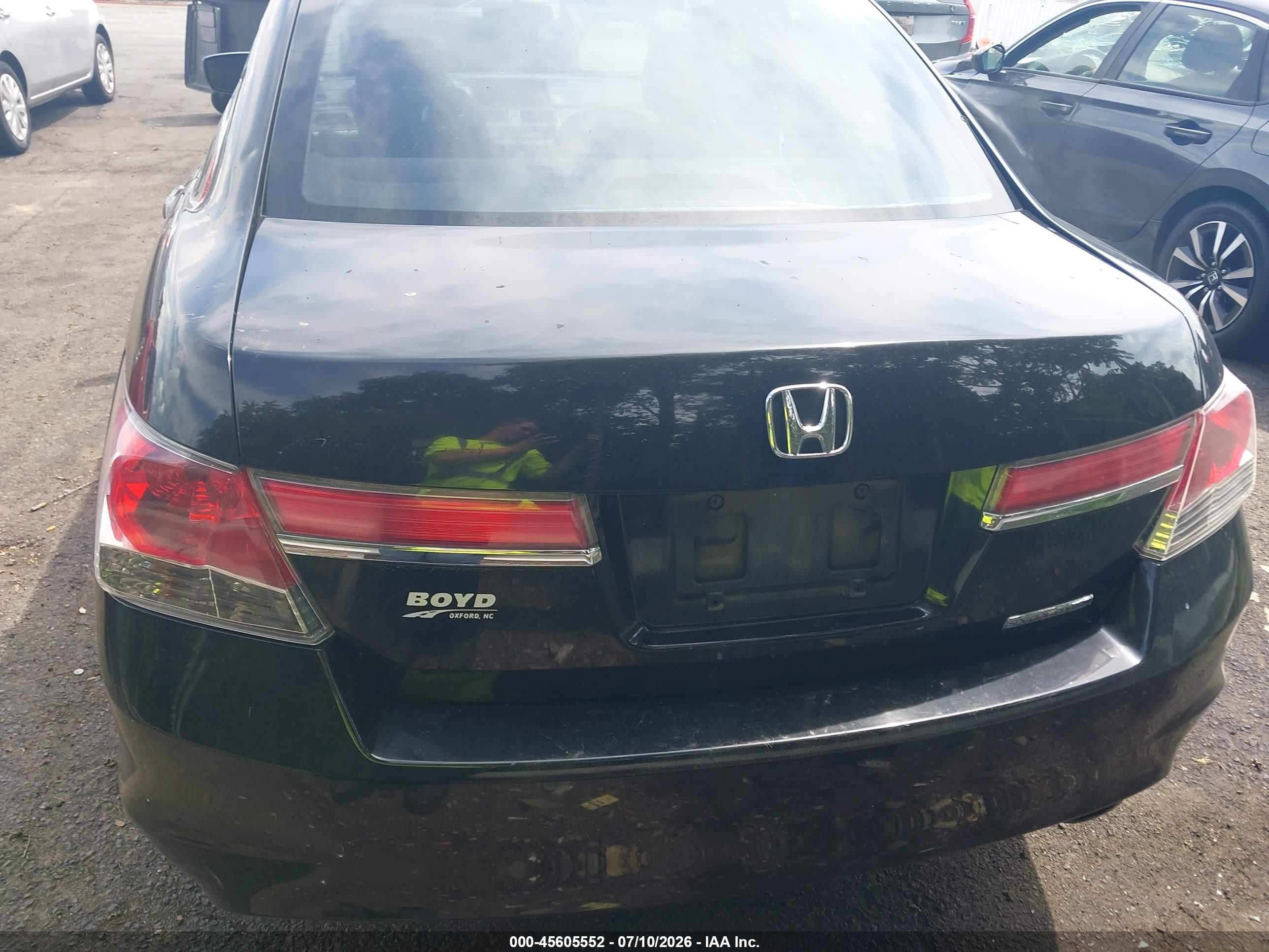 2012 Honda Accord 2.4 Se Black vin: 1HGCP2F69CA092094