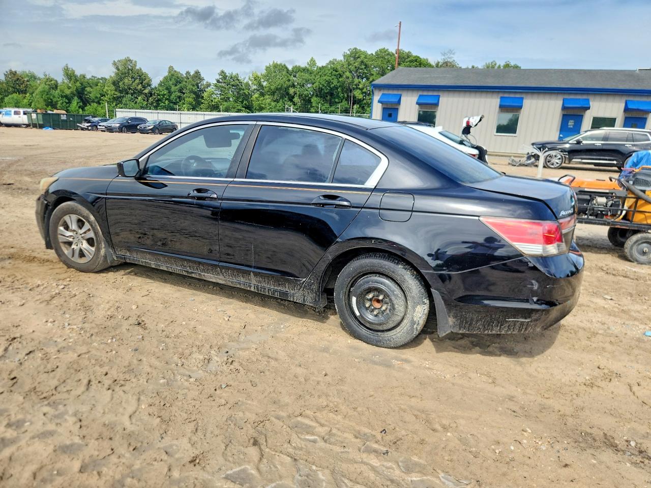 2012 Honda Accord Se Черный vin: 1HGCP2F69CA140743