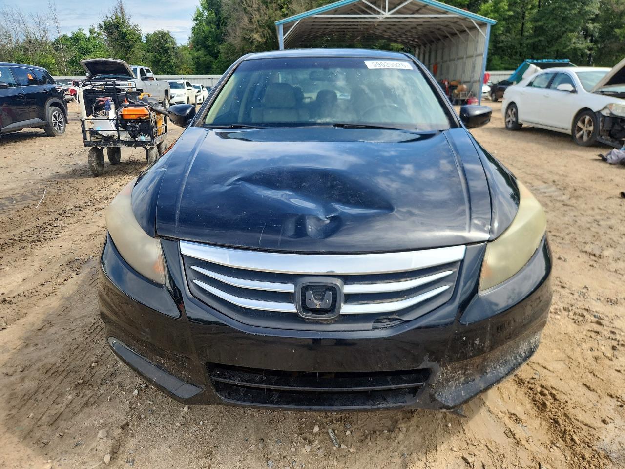 2012 Honda Accord Se Черный vin: 1HGCP2F69CA140743