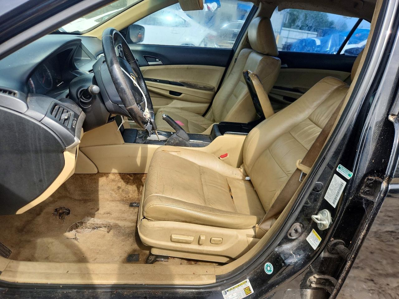 2012 Honda Accord Se Черный vin: 1HGCP2F69CA140743
