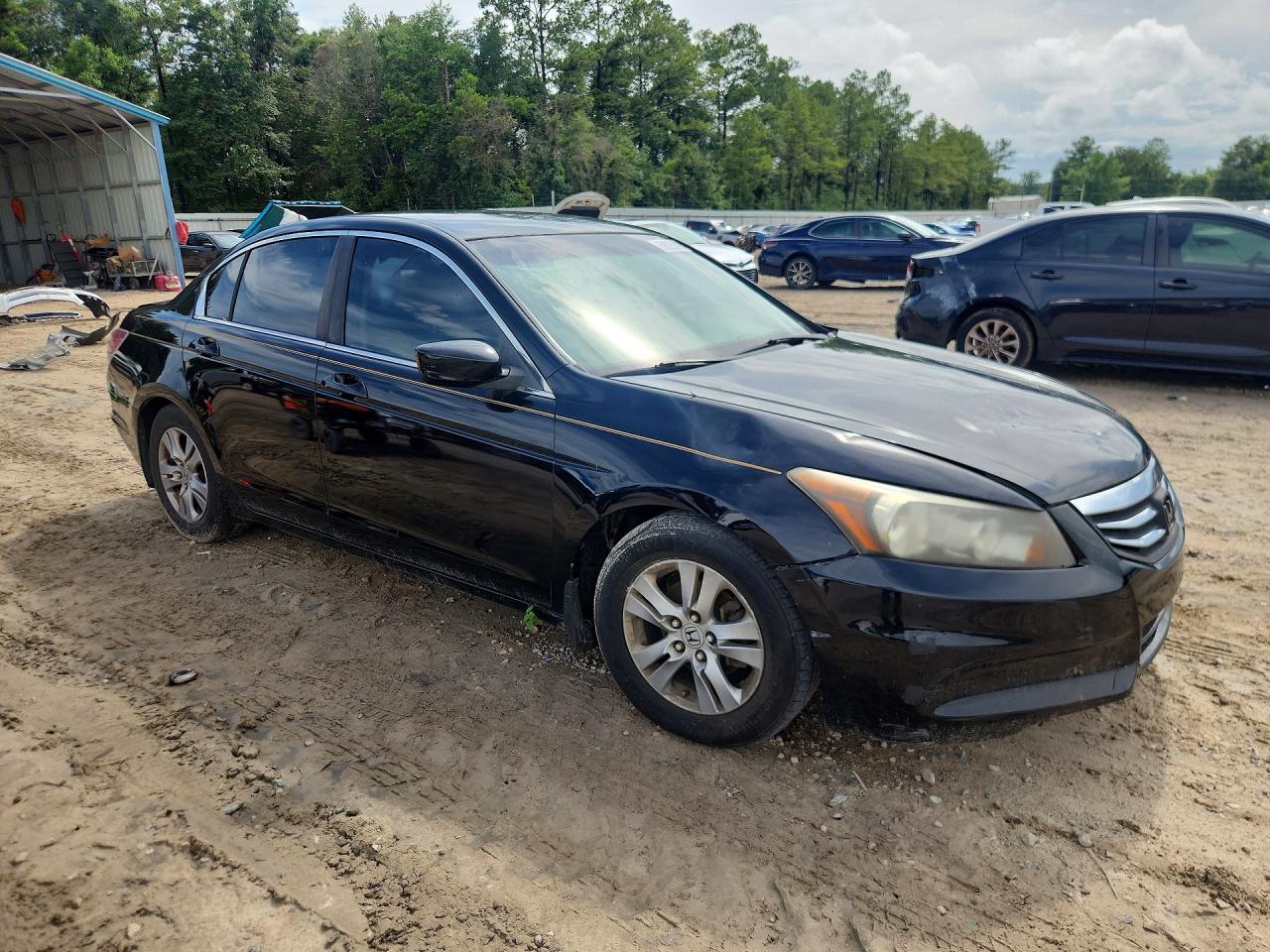 2012 Honda Accord Se Черный vin: 1HGCP2F69CA140743