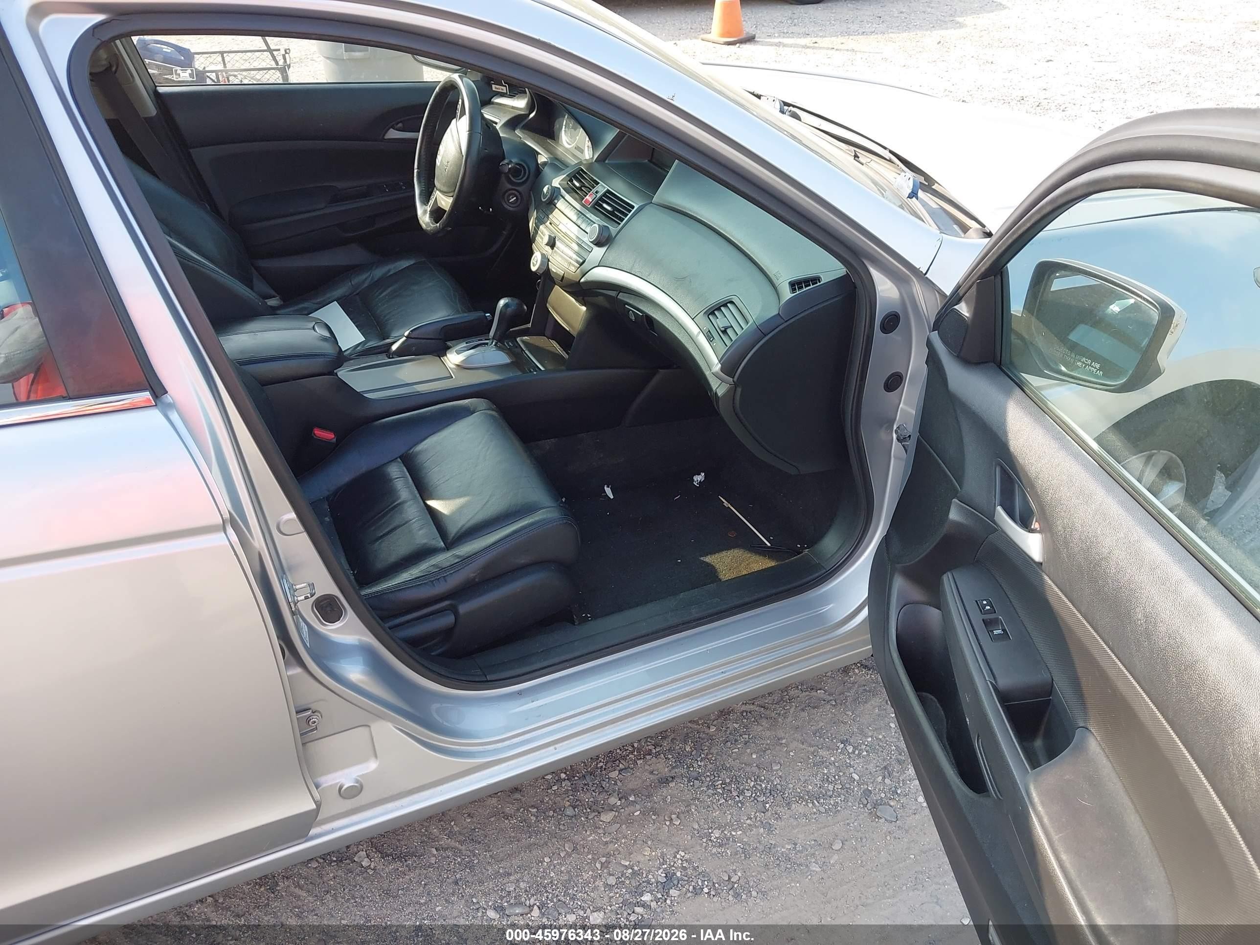 2012 Honda Accord 2.4 Se Silver vin: 1HGCP2F69CA158370