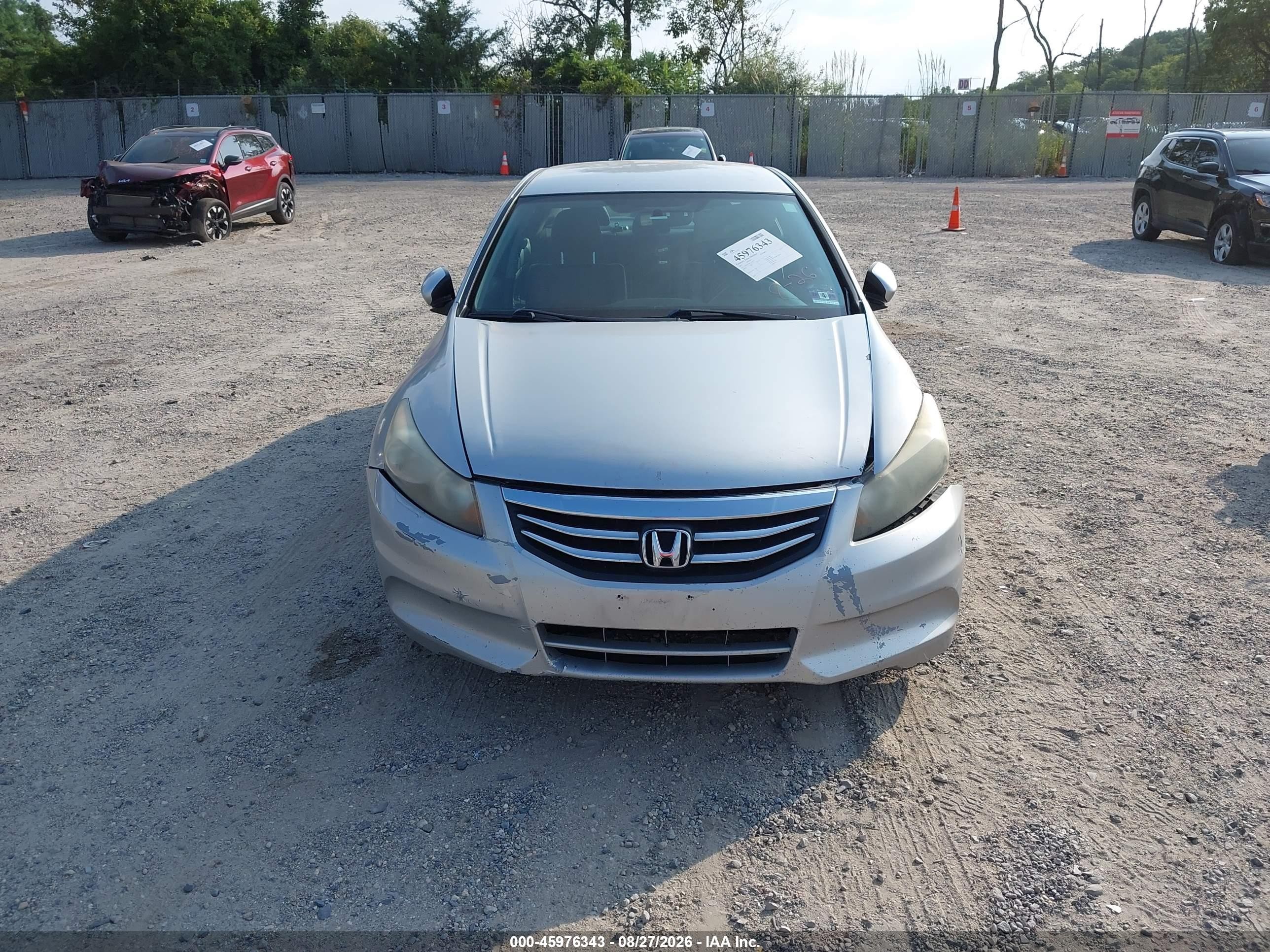 2012 Honda Accord 2.4 Se Silver vin: 1HGCP2F69CA158370