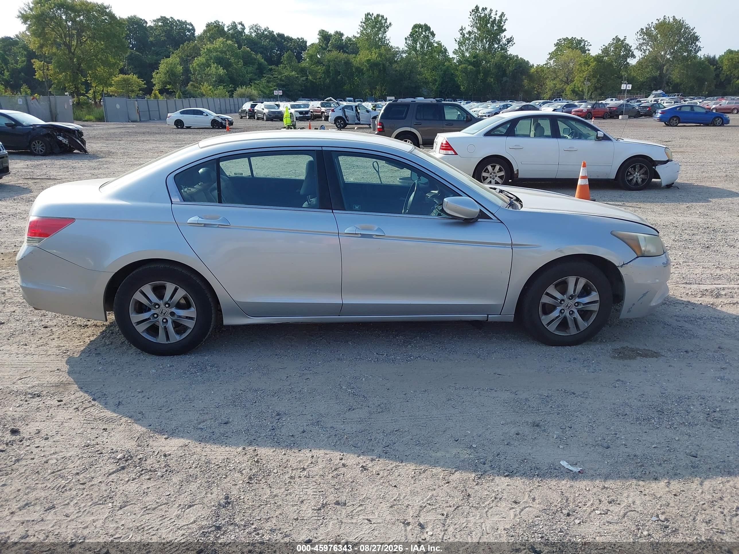 2012 Honda Accord 2.4 Se Silver vin: 1HGCP2F69CA158370
