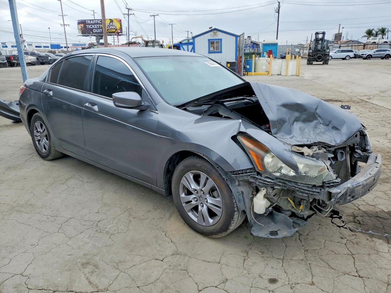 2012 Honda Accord Se Gray vin: 1HGCP2F69CA162774