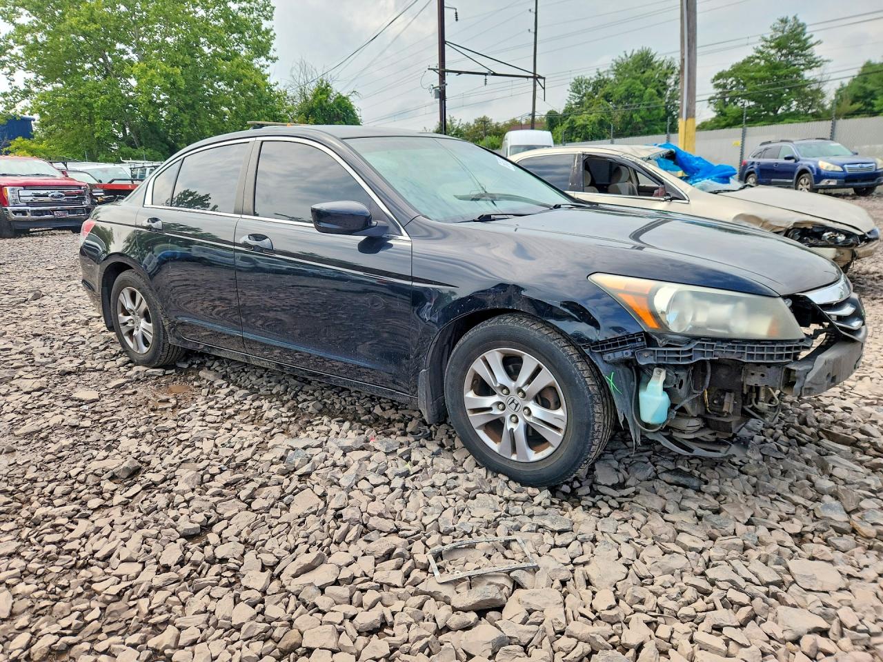 2012 Honda Accord Se Black vin: 1HGCP2F69CA174018