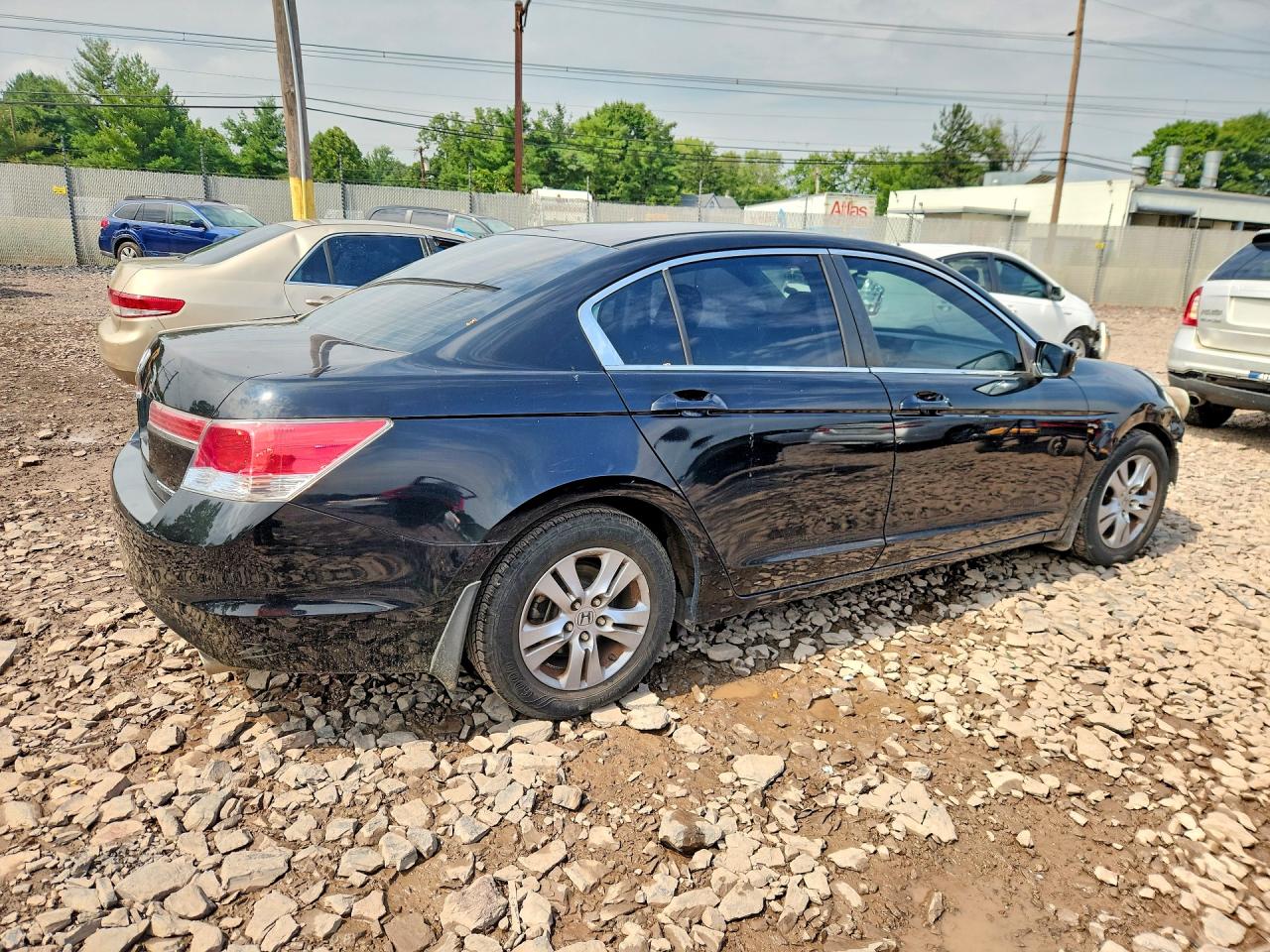 2012 Honda Accord Se Black vin: 1HGCP2F69CA174018