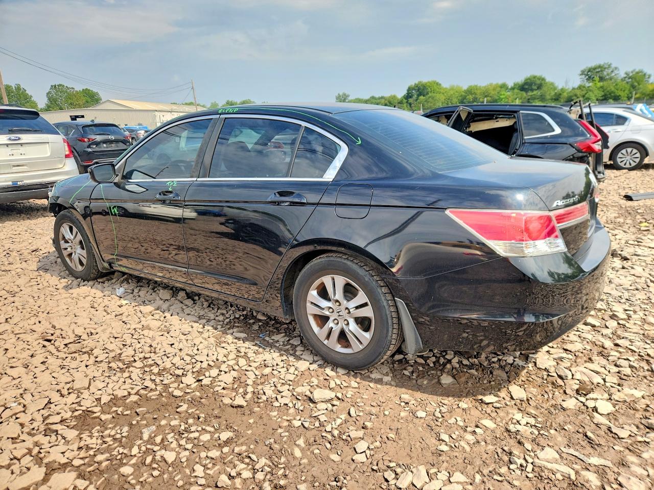 2012 Honda Accord Se Black vin: 1HGCP2F69CA174018