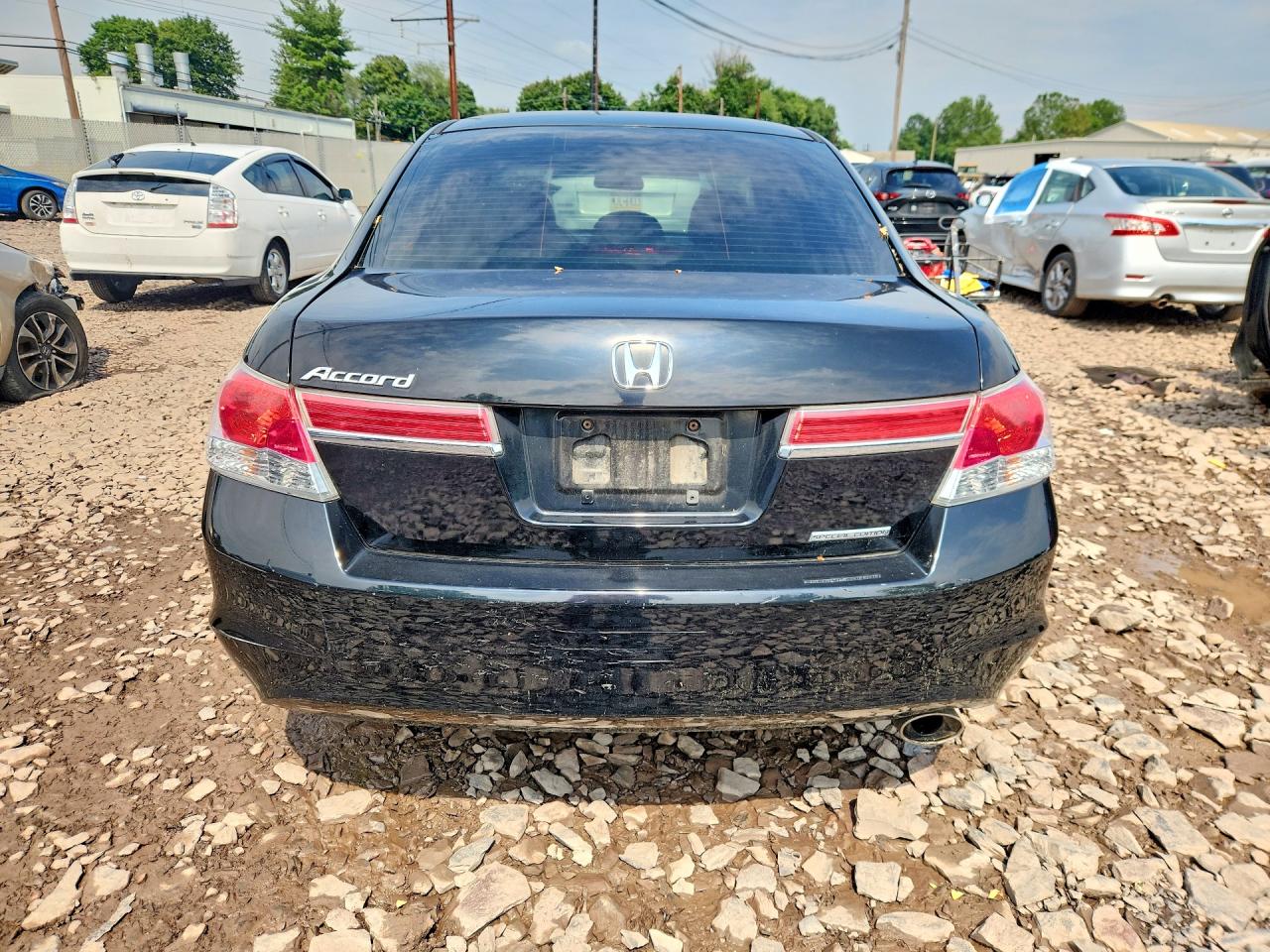 2012 Honda Accord Se Black vin: 1HGCP2F69CA174018