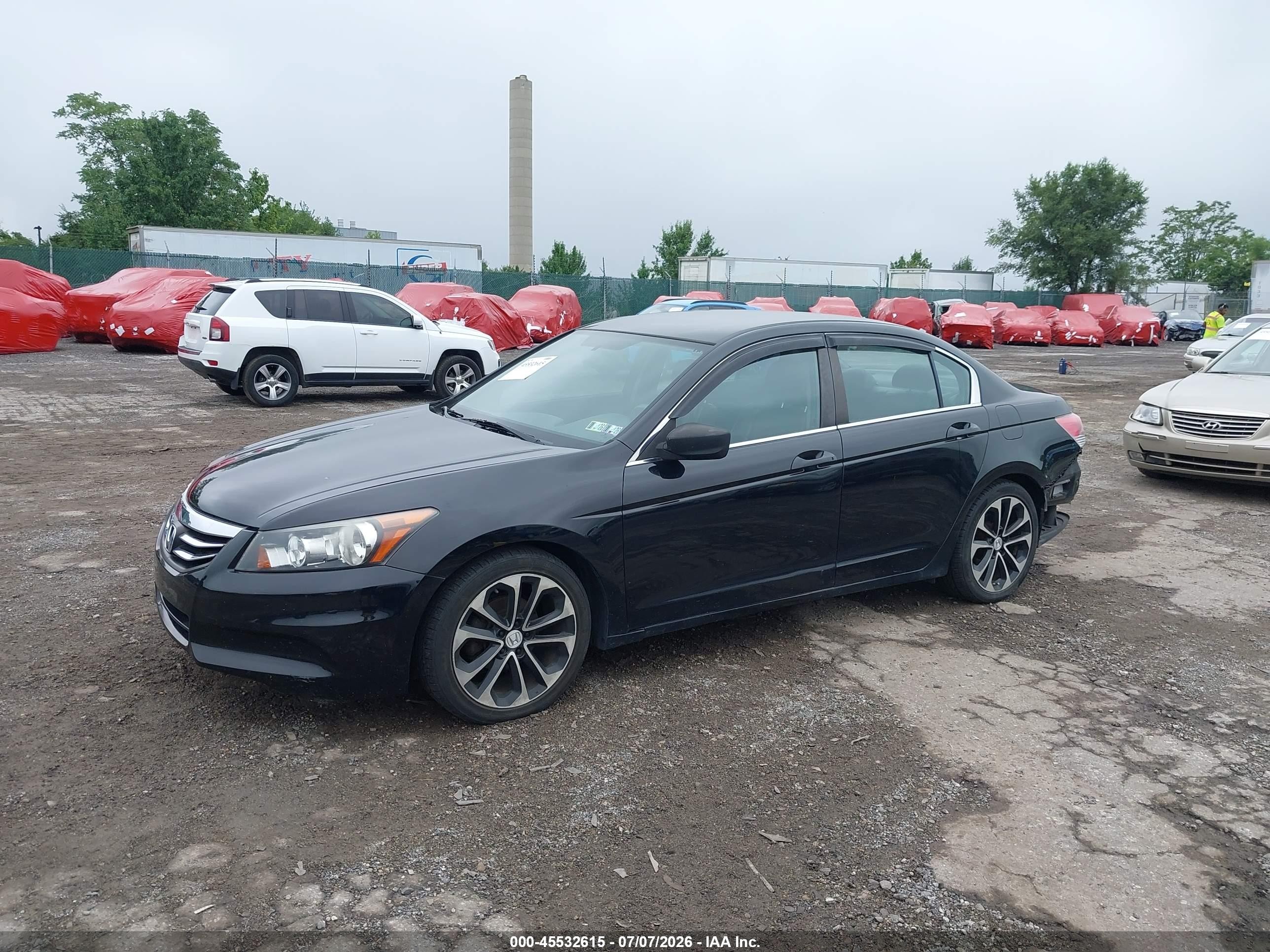 2012 Honda Accord 2.4 Se Black vin: 1HGCP2F69CA180451