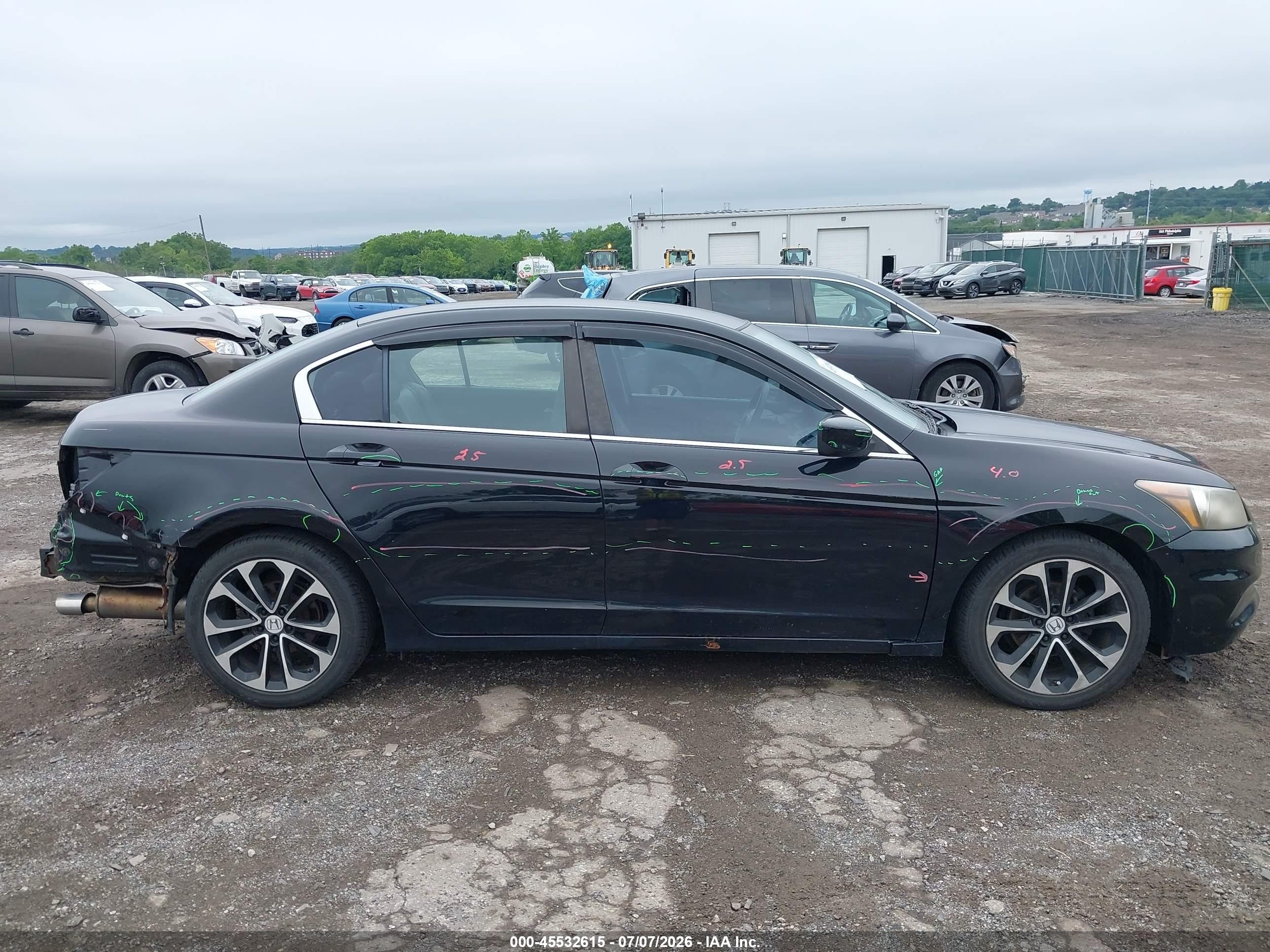 2012 Honda Accord 2.4 Se Black vin: 1HGCP2F69CA180451