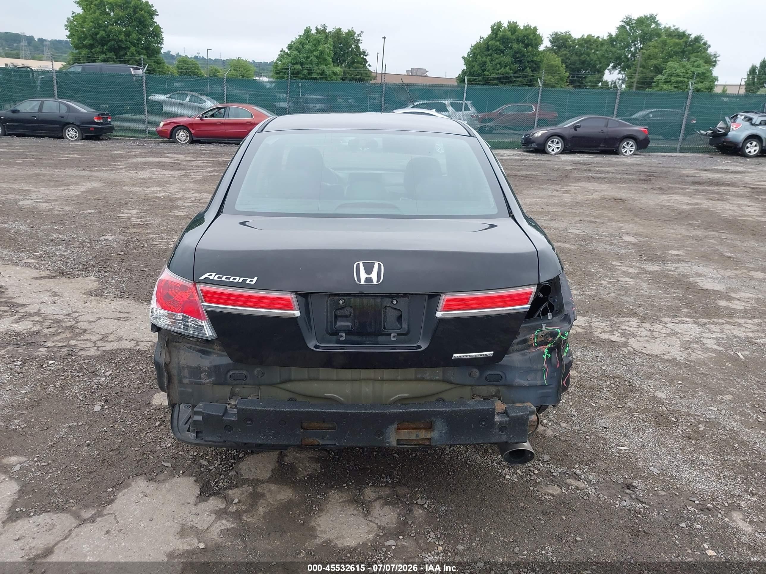 2012 Honda Accord 2.4 Se Black vin: 1HGCP2F69CA180451