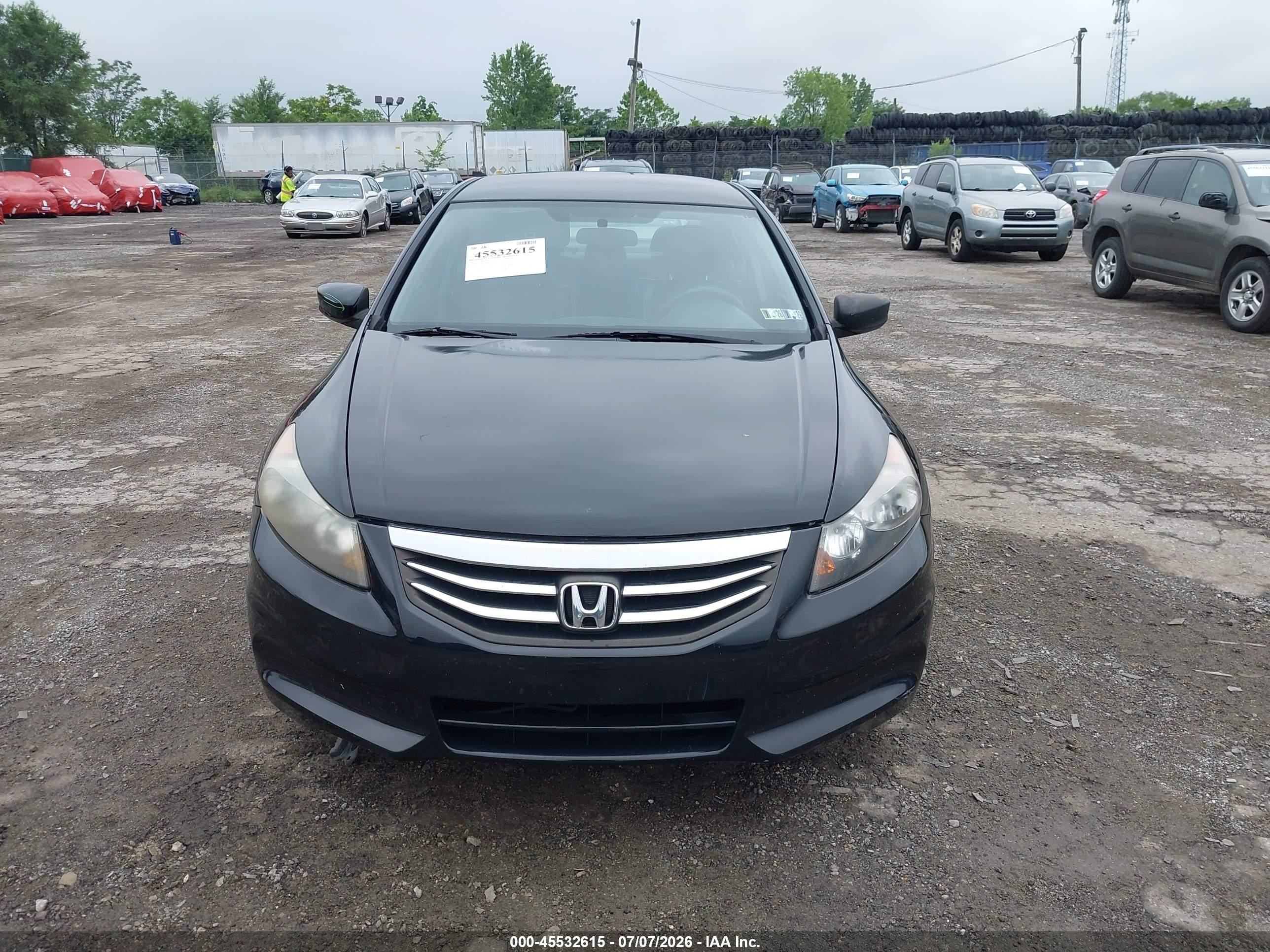 2012 Honda Accord 2.4 Se Black vin: 1HGCP2F69CA180451