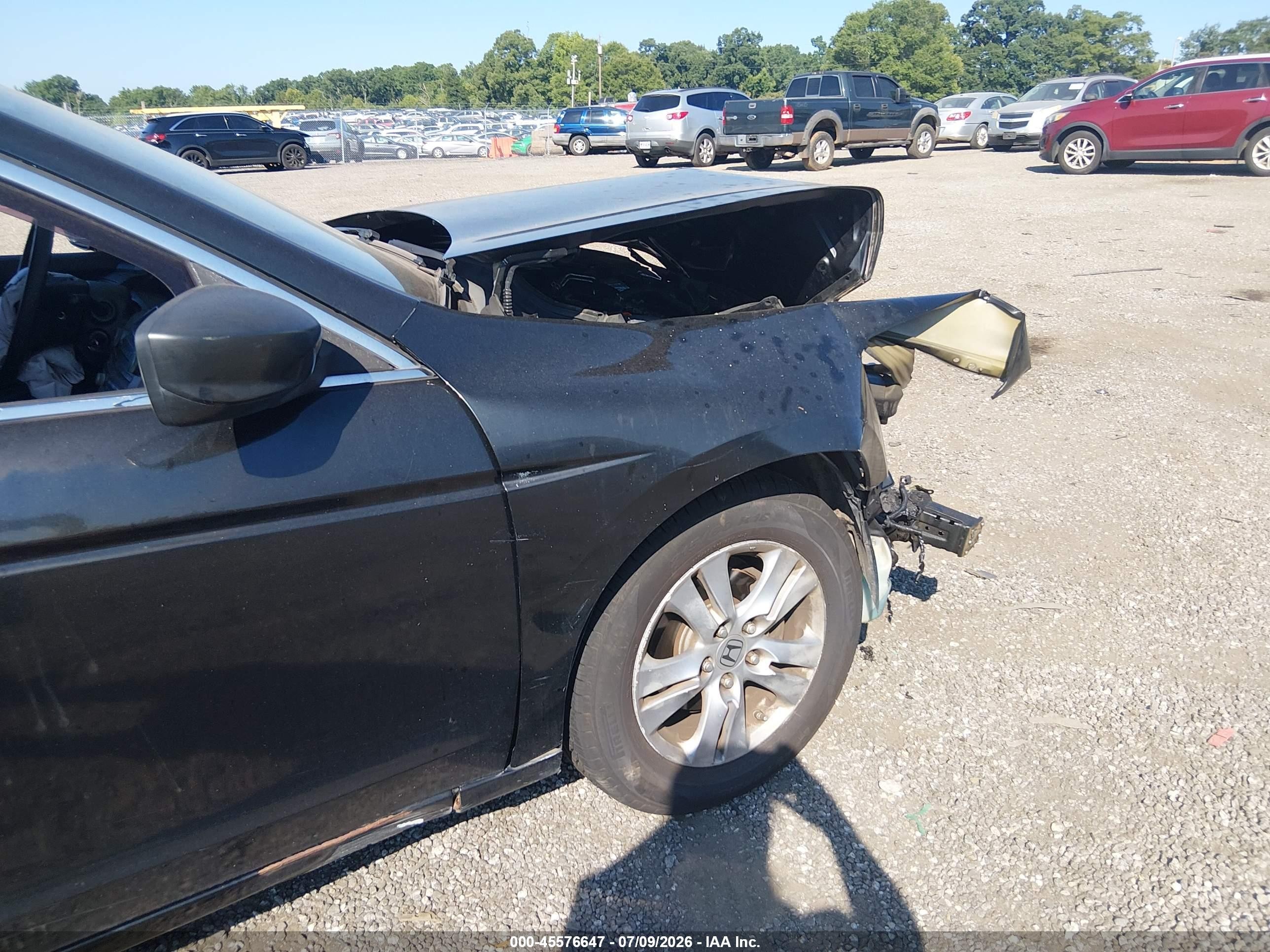 2012 Honda Accord 2.4 Se Black vin: 1HGCP2F69CA196147