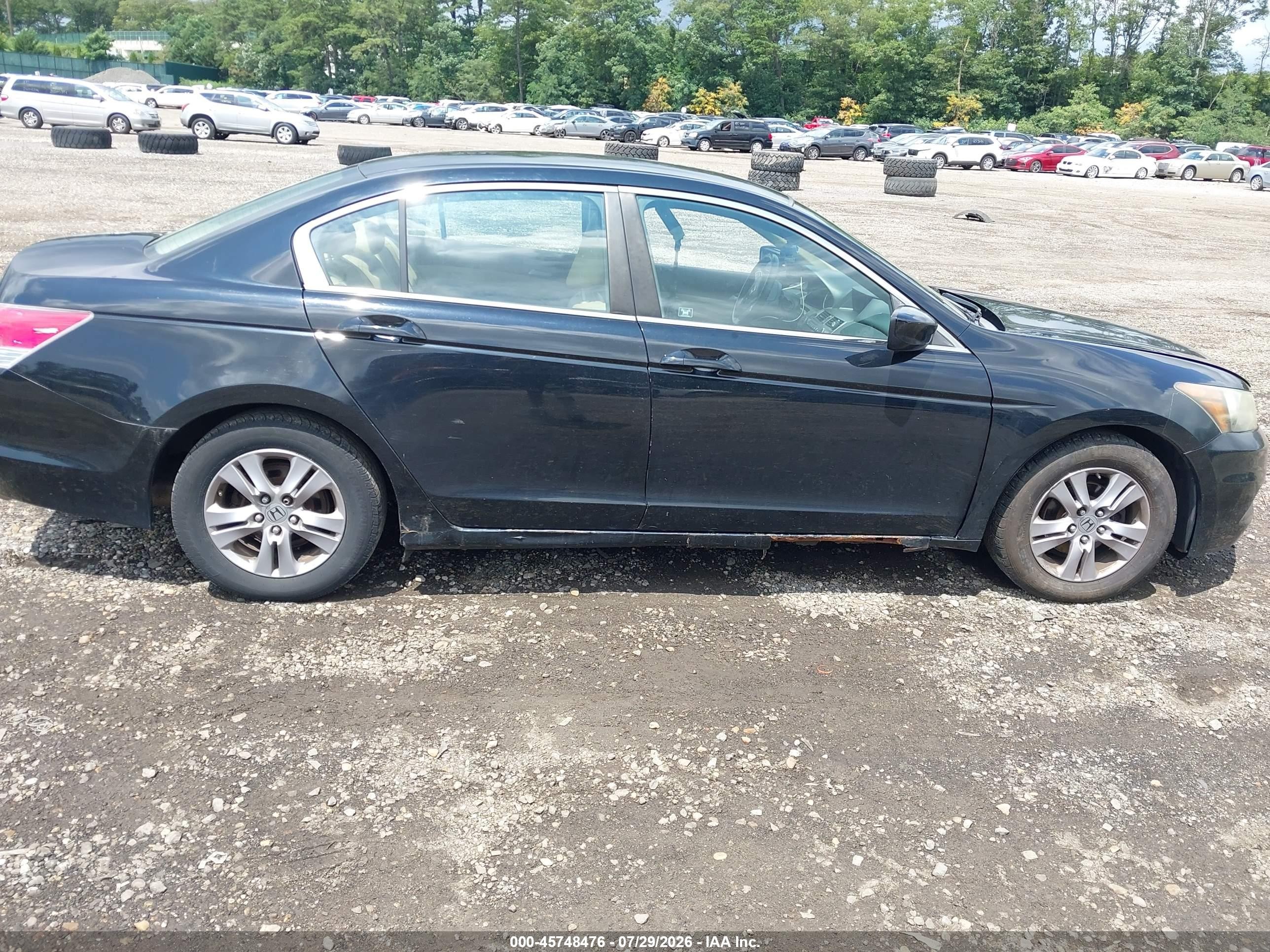 2012 Honda Accord 2.4 Se Black vin: 1HGCP2F69CA208345