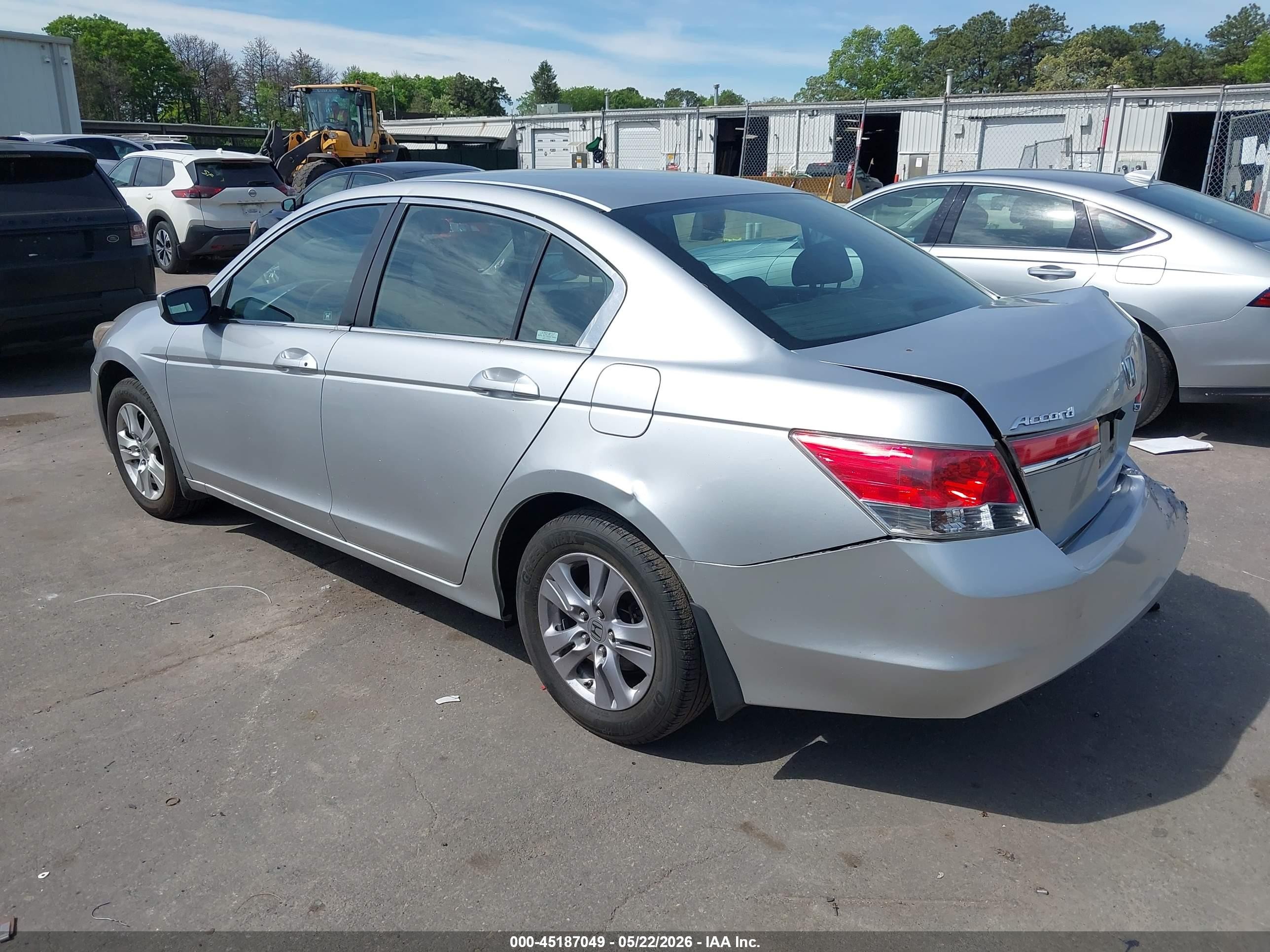 2012 Honda Accord 2.4 Se Silver vin: 1HGCP2F69CA214307