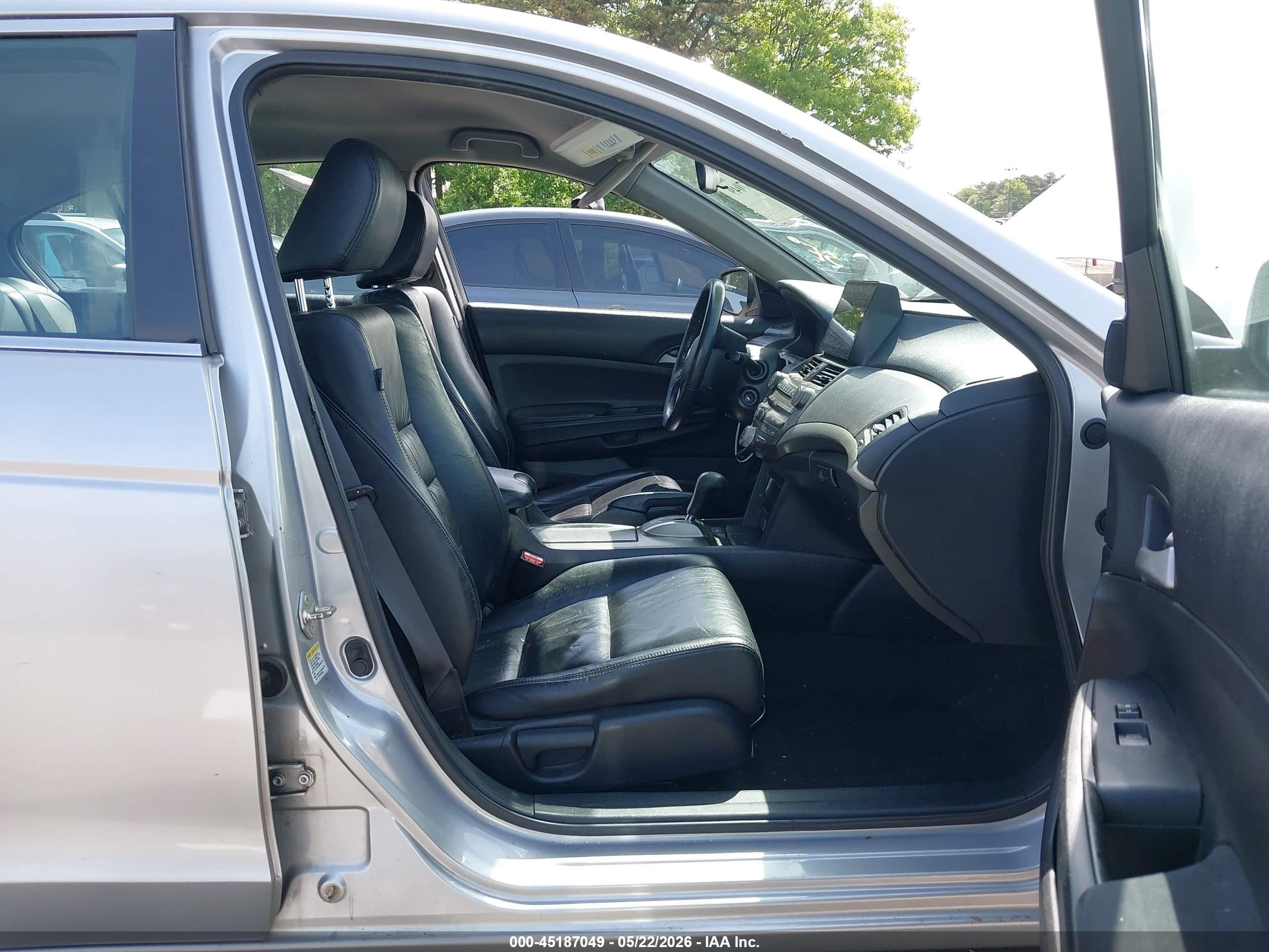 2012 Honda Accord 2.4 Se Silver vin: 1HGCP2F69CA214307