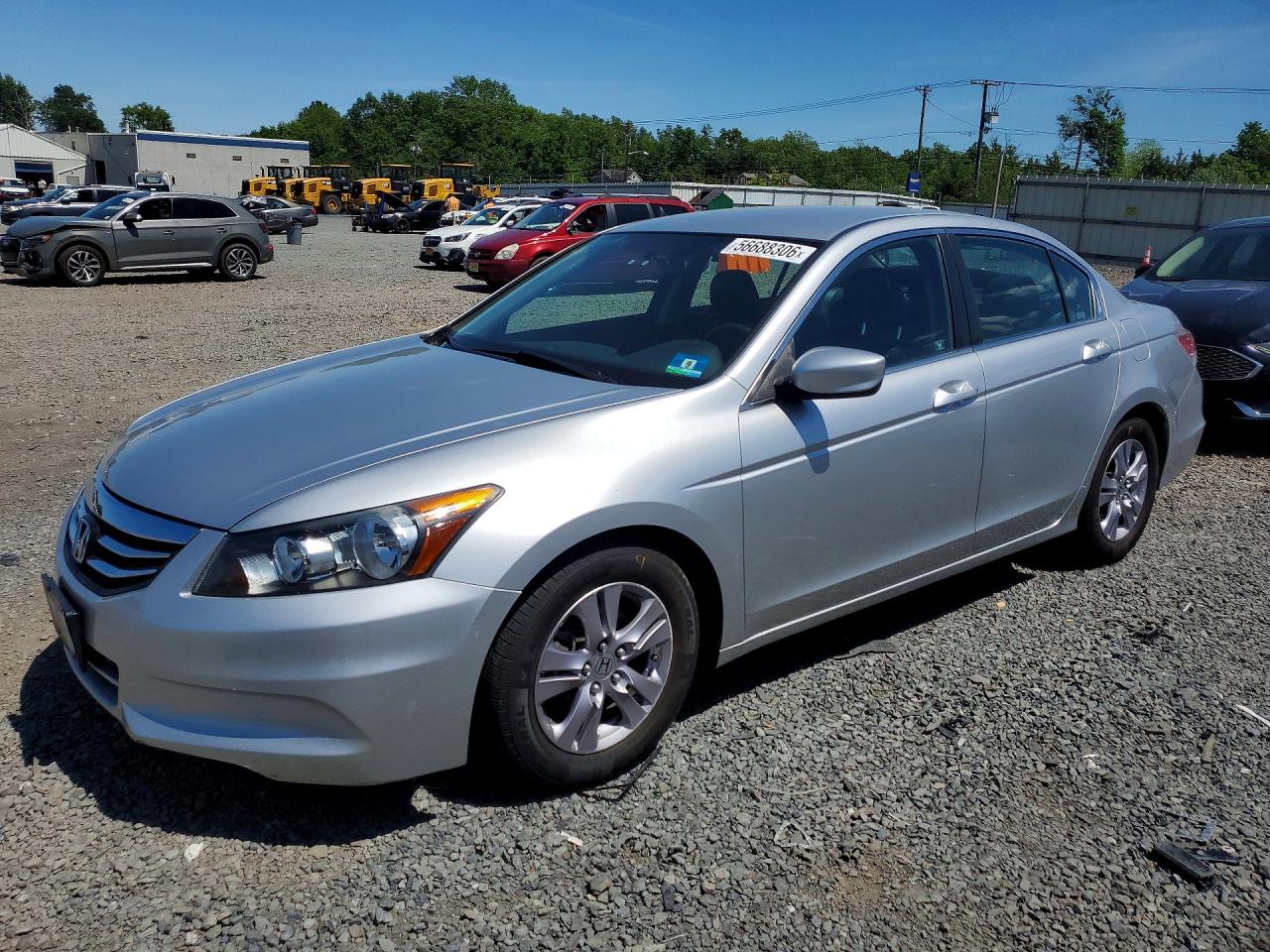 2012 Honda Accord Se Silver vin: 1HGCP2F69CA243970