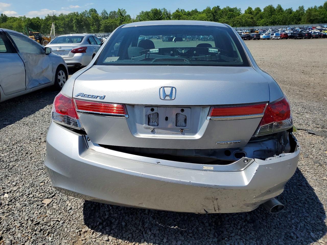 2012 Honda Accord Se Silver vin: 1HGCP2F69CA243970