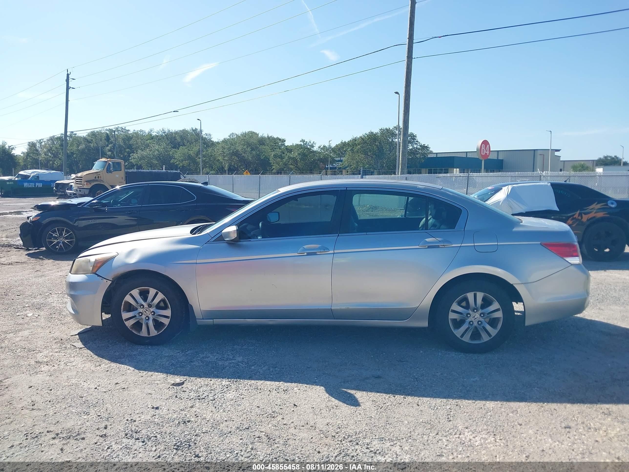 2011 Honda Accord 2.4 Se Silver vin: 1HGCP2F6XBA017984