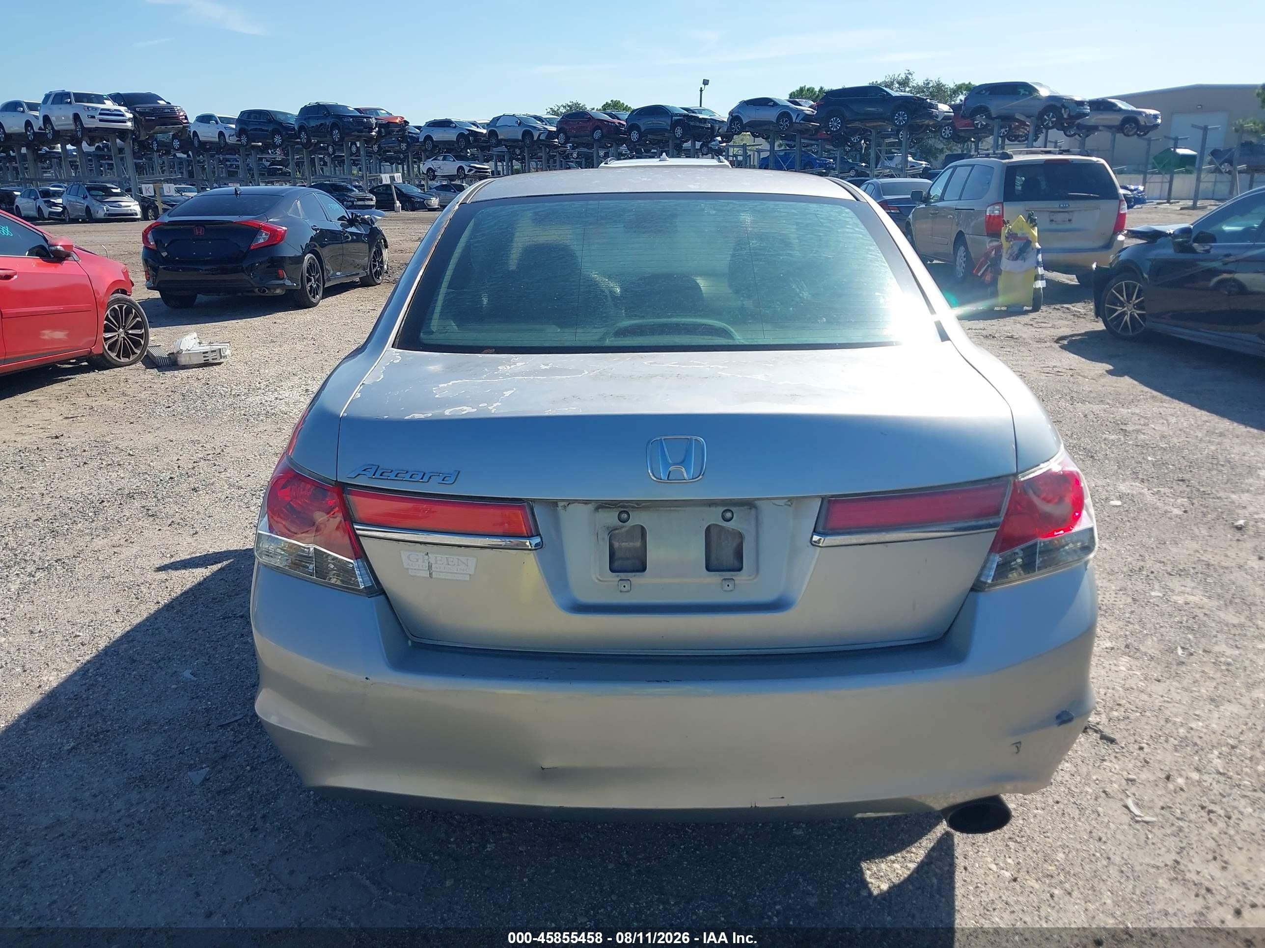 2011 Honda Accord 2.4 Se Silver vin: 1HGCP2F6XBA017984