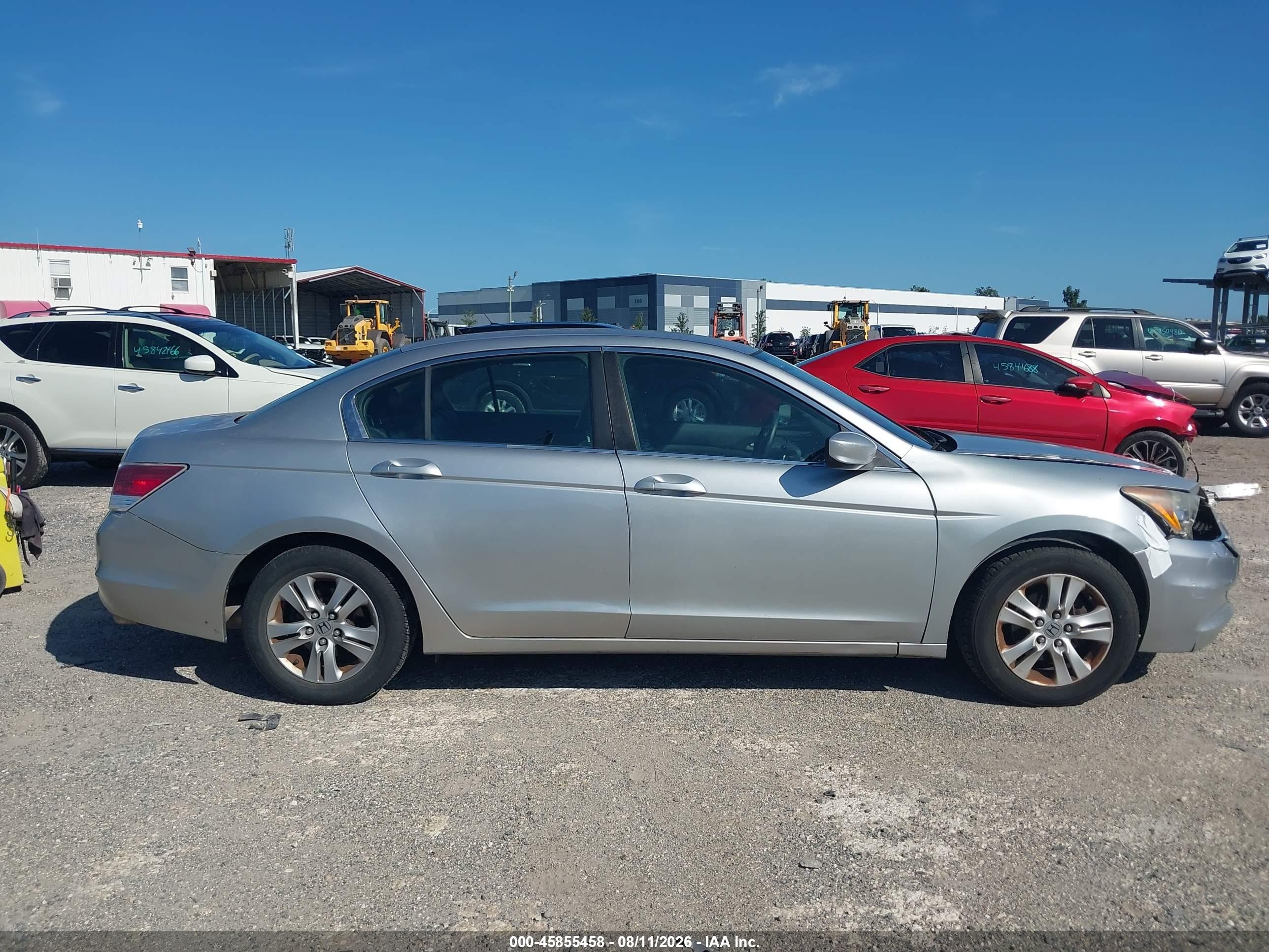 2011 Honda Accord 2.4 Se Silver vin: 1HGCP2F6XBA017984