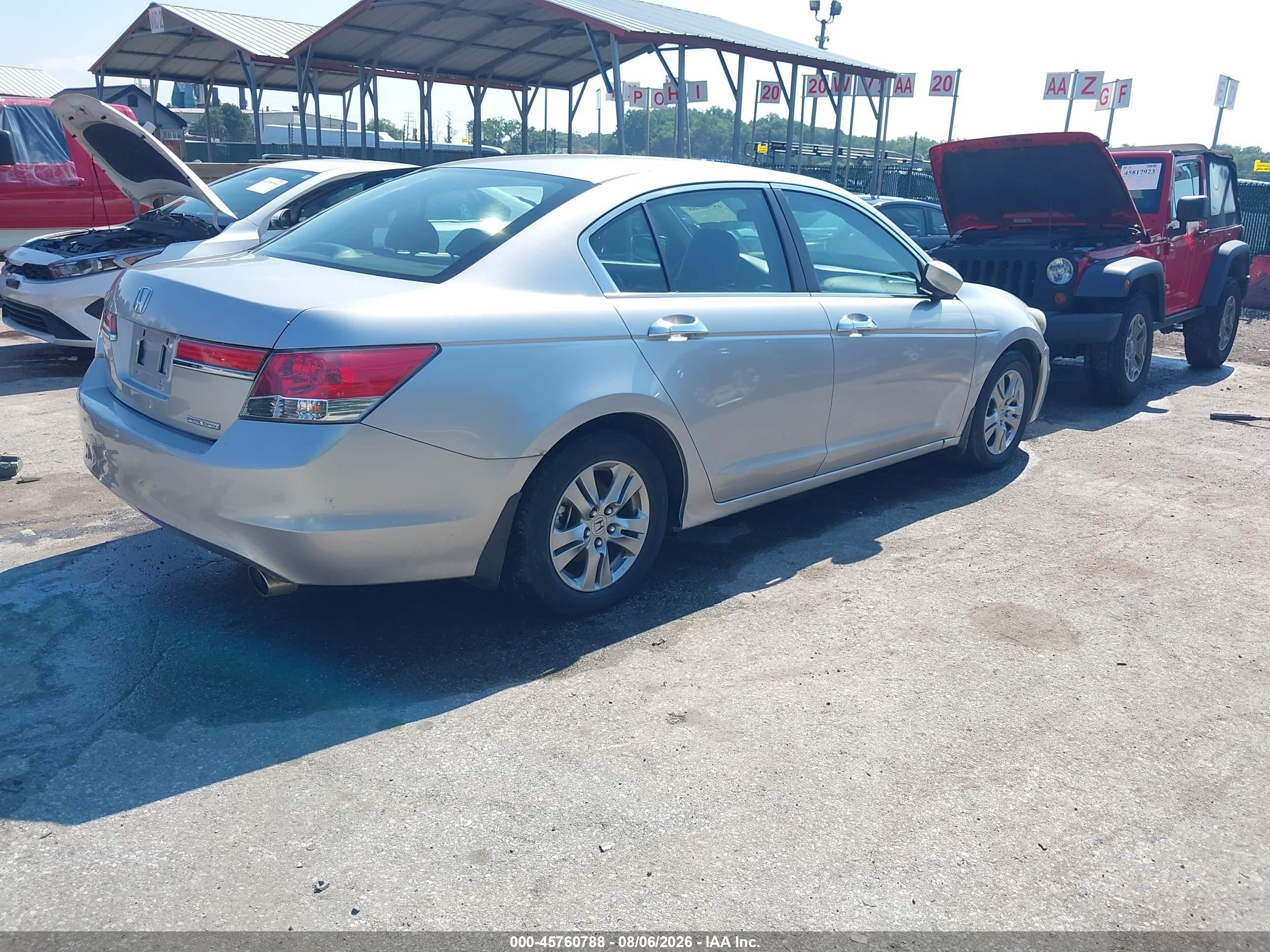2011 Honda Accord 2.4 Se Silver vin: 1HGCP2F6XBA050547