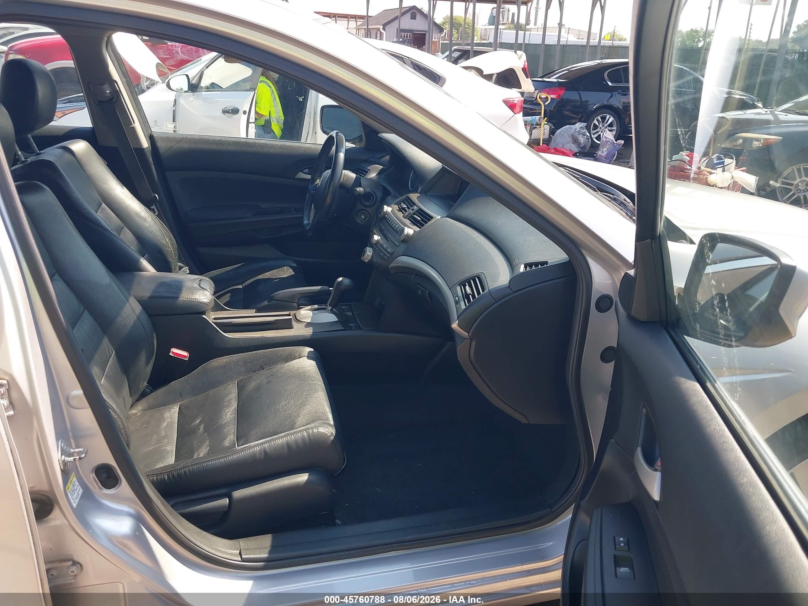 2011 Honda Accord 2.4 Se Silver vin: 1HGCP2F6XBA050547