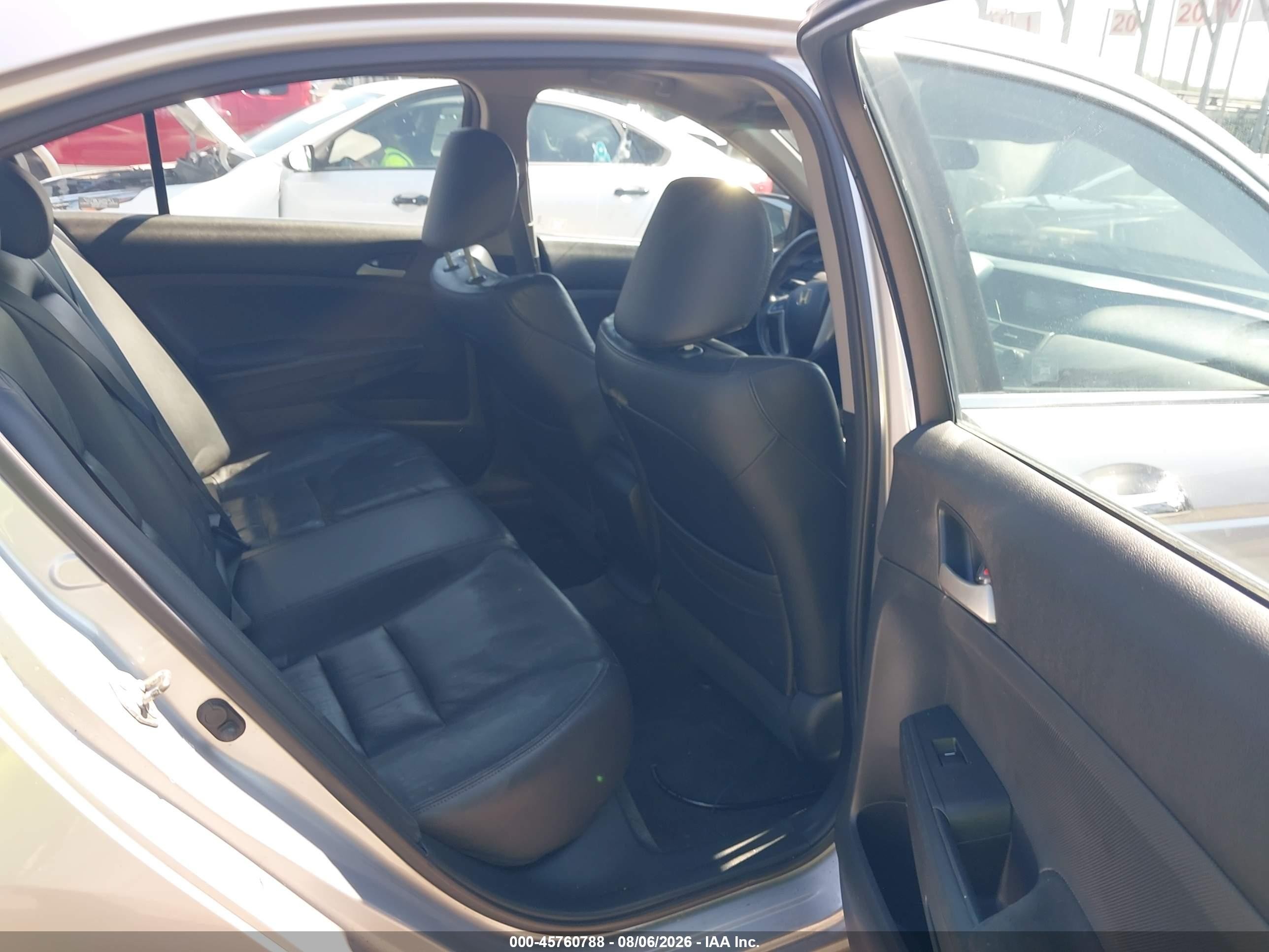 2011 Honda Accord 2.4 Se Silver vin: 1HGCP2F6XBA050547