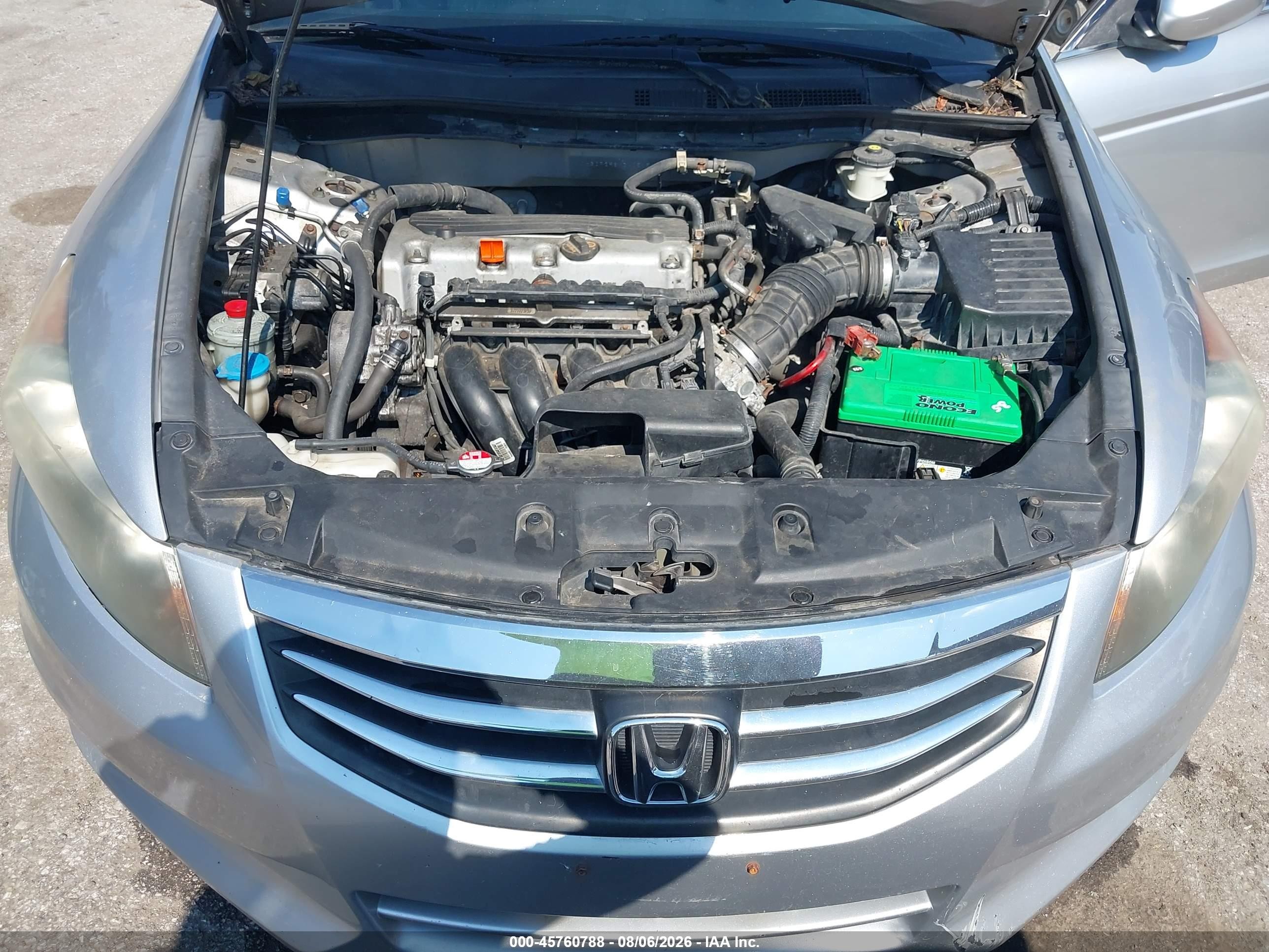 2011 Honda Accord 2.4 Se Silver vin: 1HGCP2F6XBA050547