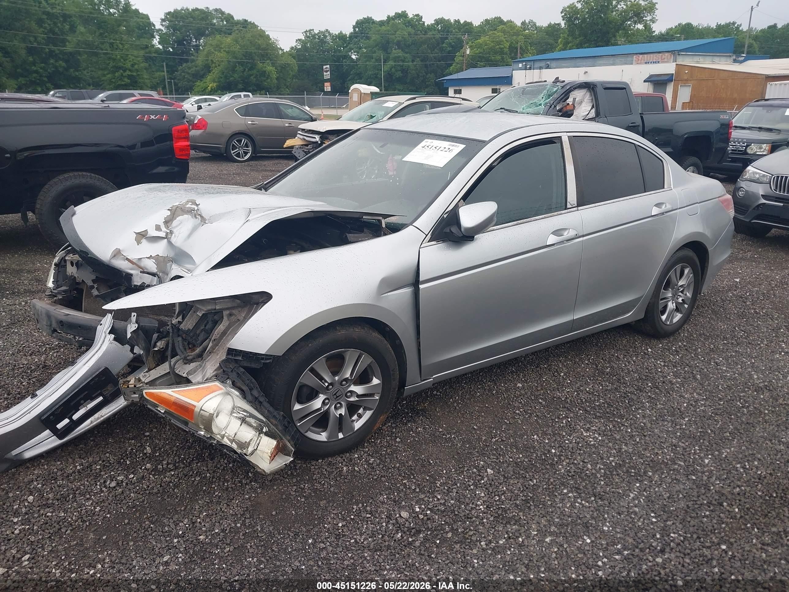 2011 Honda Accord 2.4 Se Silver vin: 1HGCP2F6XBA070412