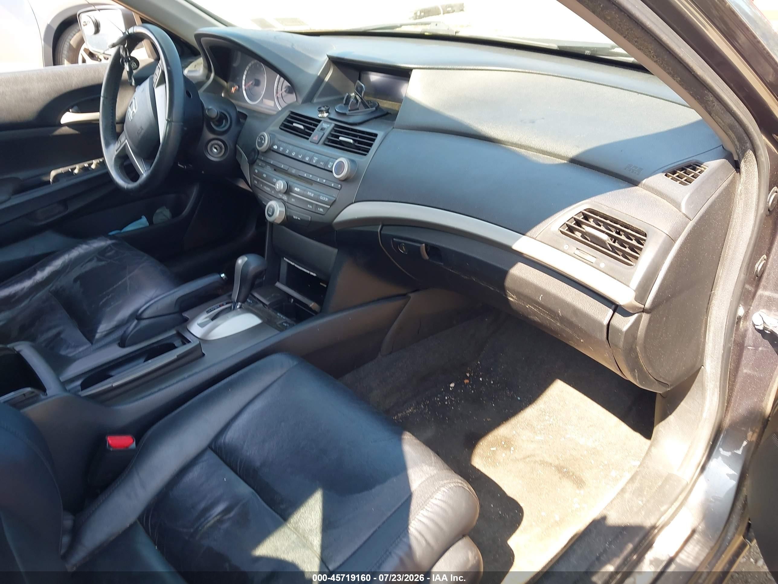 2011 Honda Accord 2.4 Se Серый vin: 1HGCP2F6XBA090336