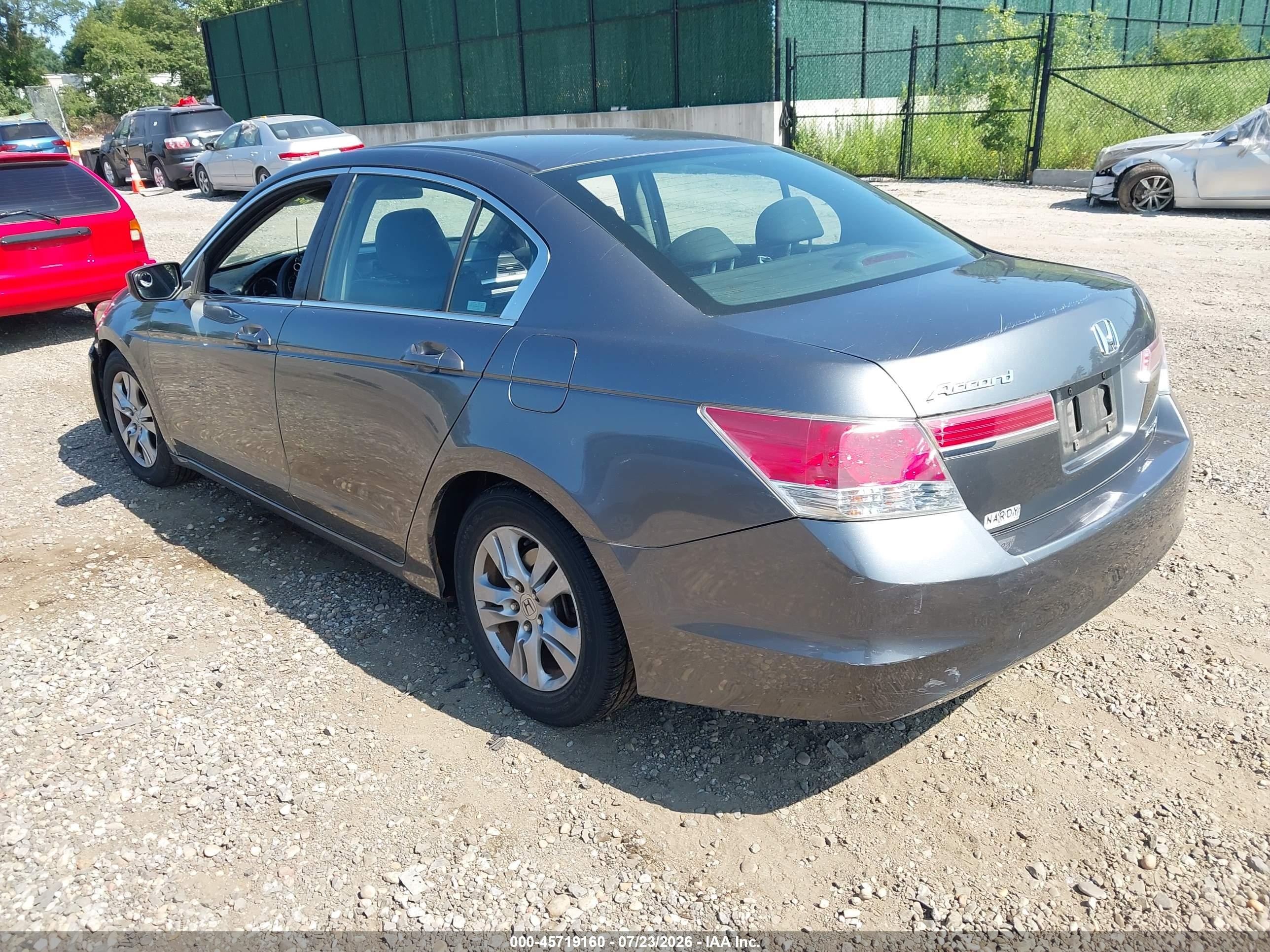 2011 Honda Accord 2.4 Se Серый vin: 1HGCP2F6XBA090336