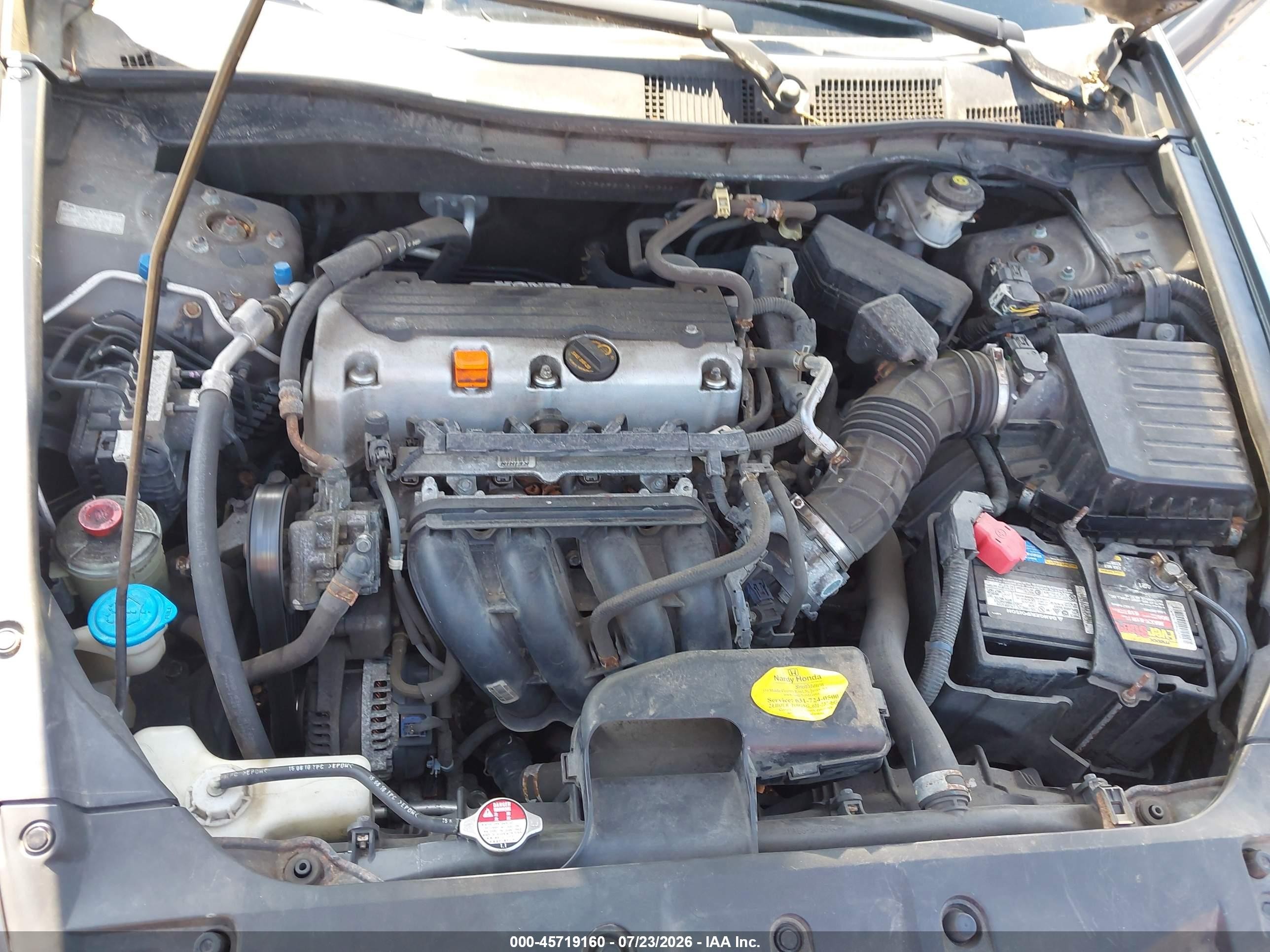 2011 Honda Accord 2.4 Se Серый vin: 1HGCP2F6XBA090336