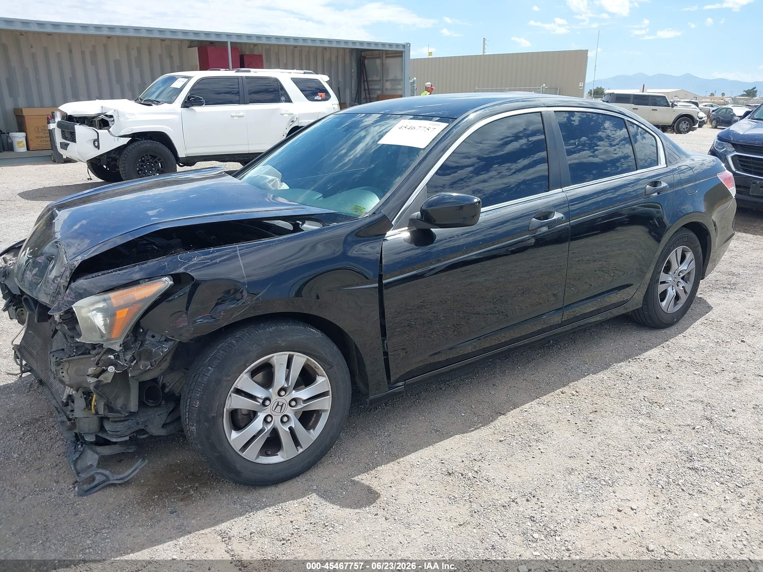 2011 Honda Accord 2.4 Se Black vin: 1HGCP2F6XBA117910