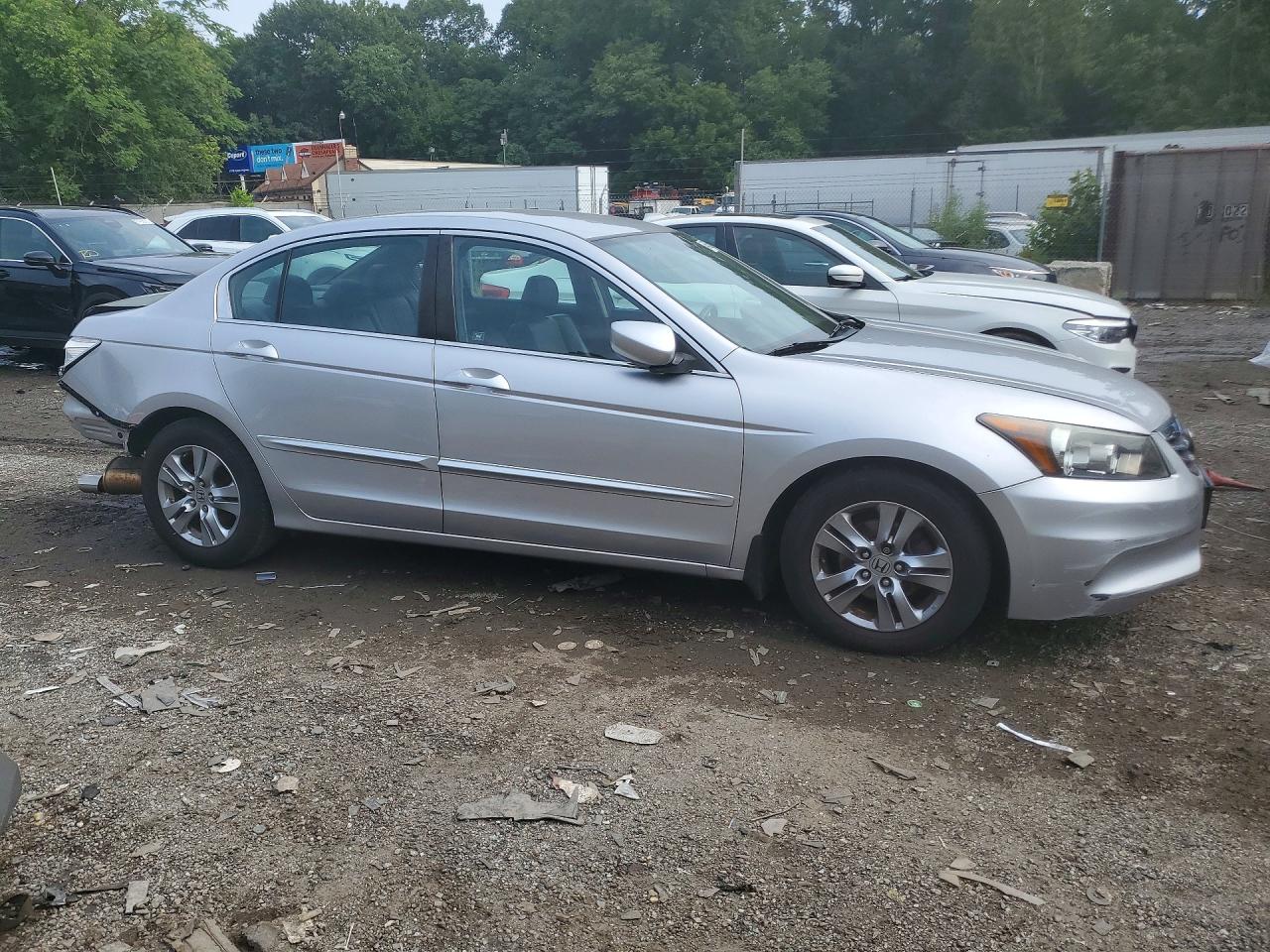2011 Honda Accord Se Silver vin: 1HGCP2F6XBA123402