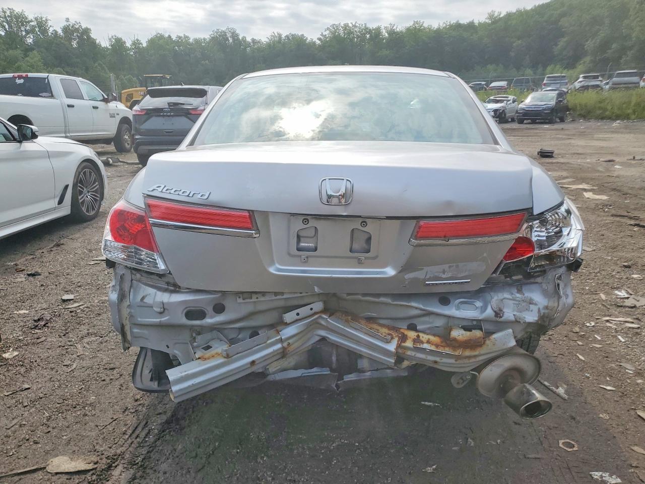 2011 Honda Accord Se Silver vin: 1HGCP2F6XBA123402